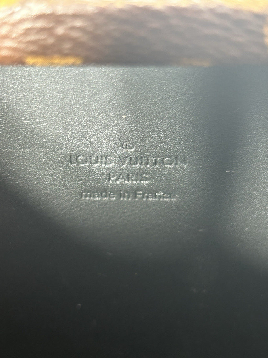 Louis Vuitton Clutch Box in Monogram Macassar canvas