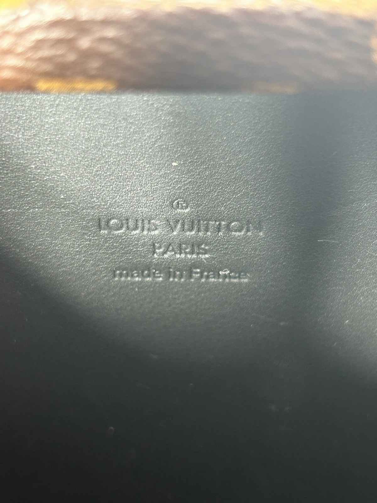 Louis Vuitton Clutch Box in Monogram Macassar canvas
