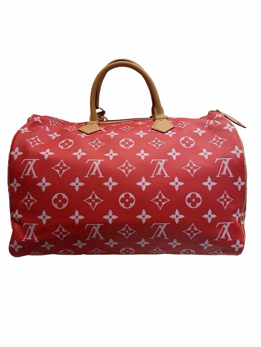 Louis Vuitton Speedy P9 Bandouliere 50 in Red