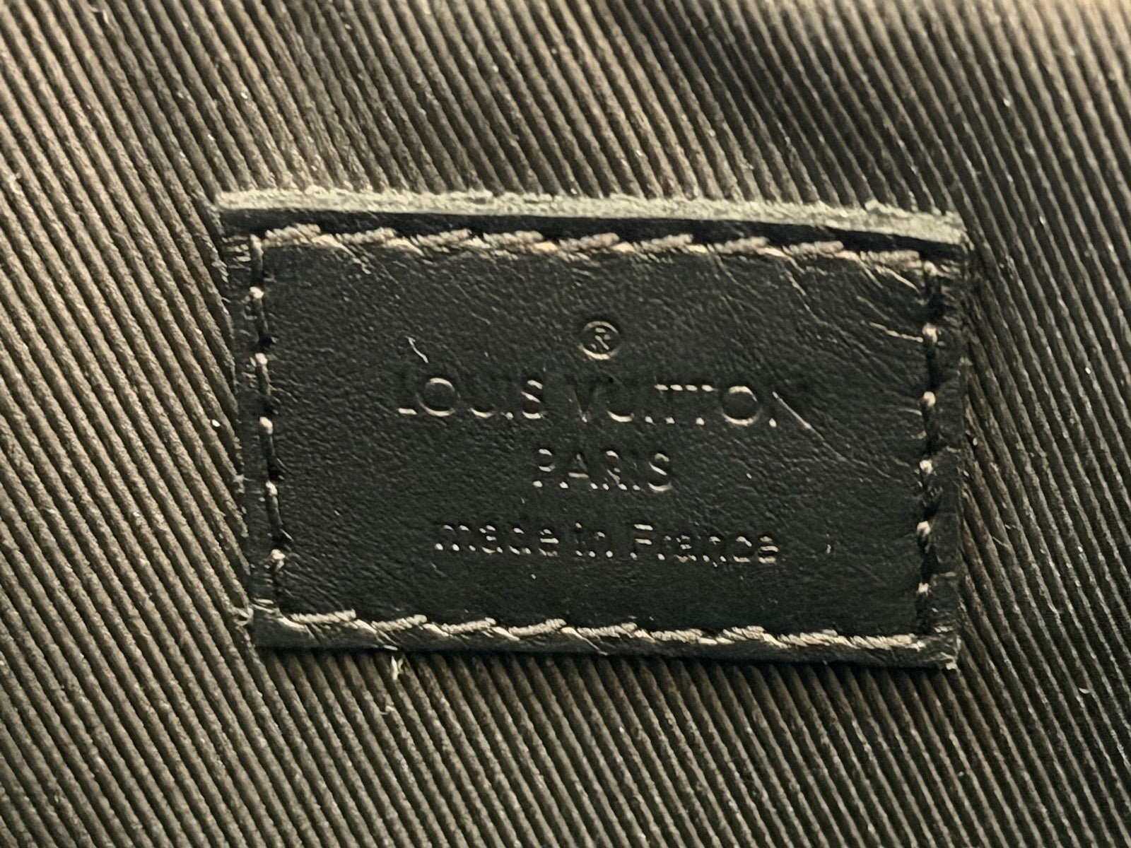 Louis Vuitton Trio Messenger Bag Reverse Monogram Eclipse Canvas