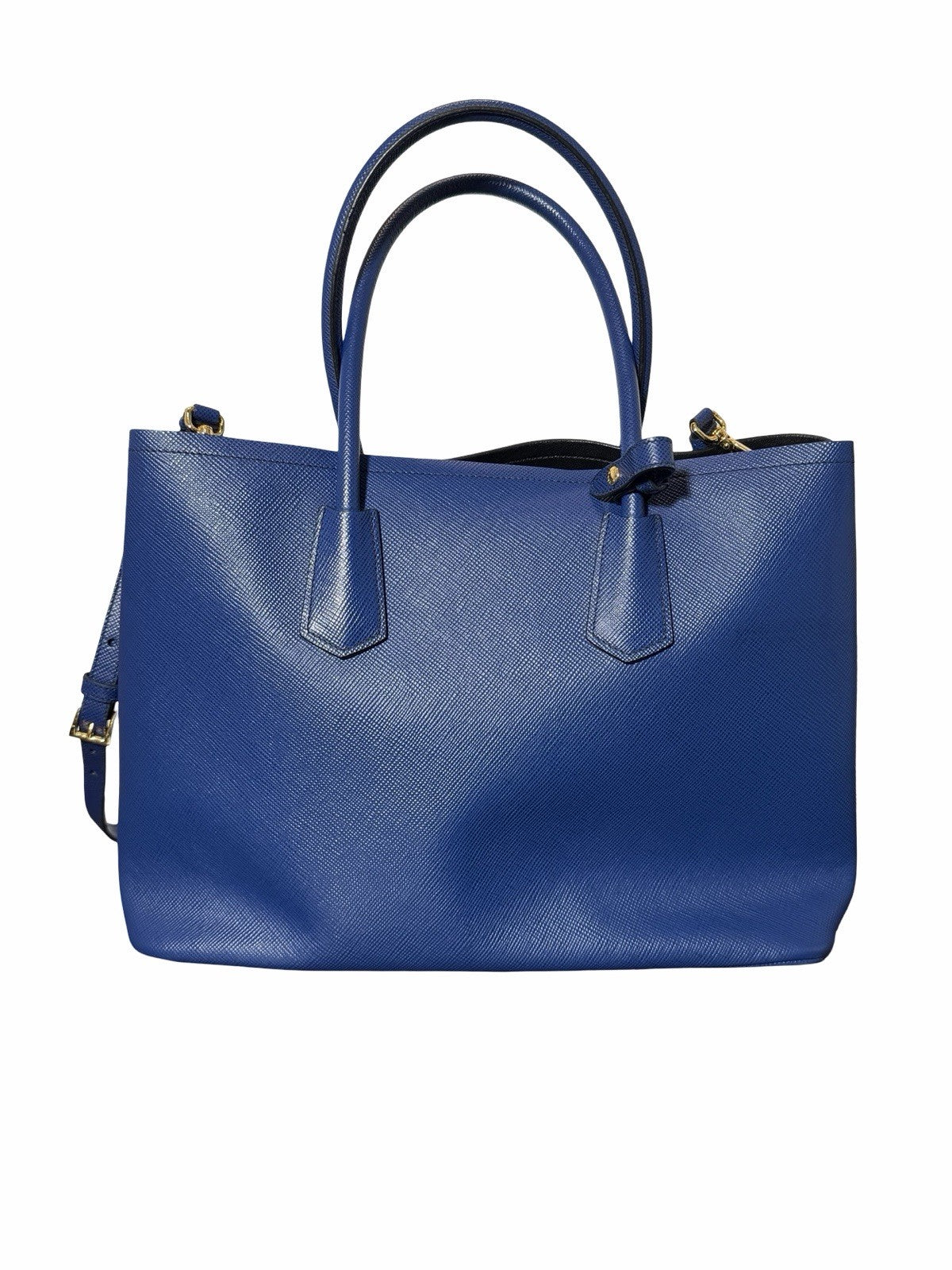 Prada Cuir Double Tote Saffiano Leather Medium