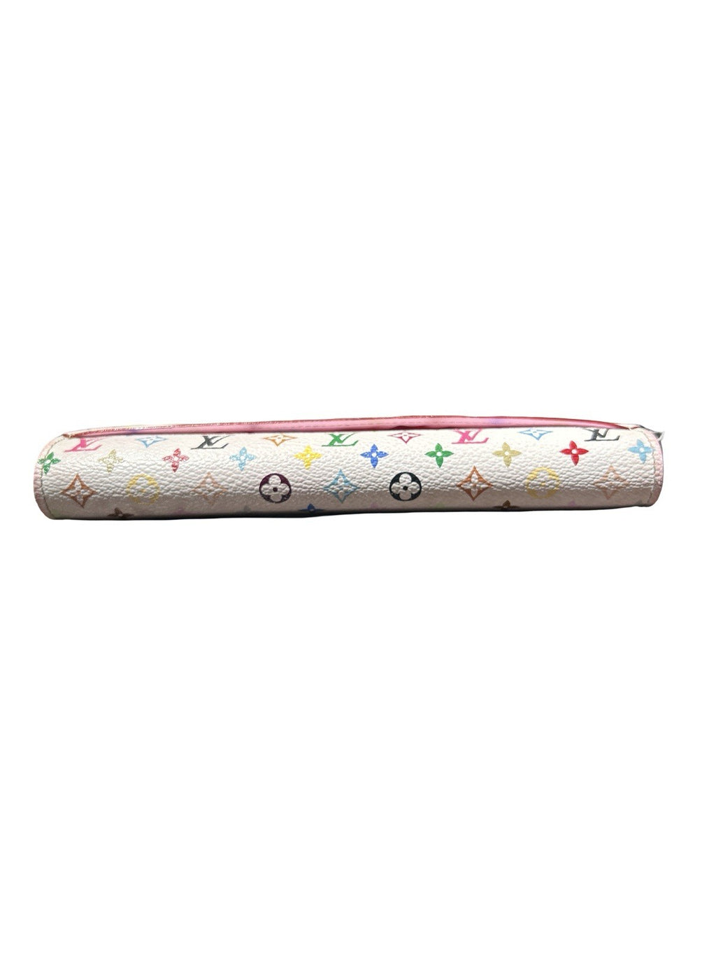 Louis Vuitton Monogram Multicolor Sarah Wallet White
