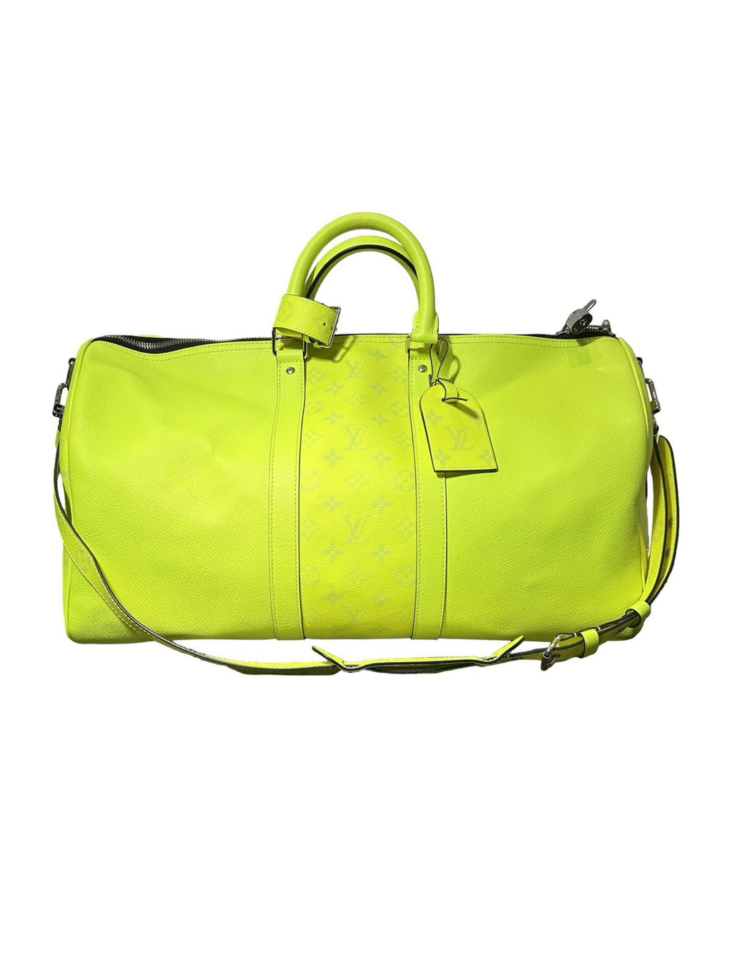 Louis Vuitton Keepall Bandouliere Bag Monogram Taigarama 50 