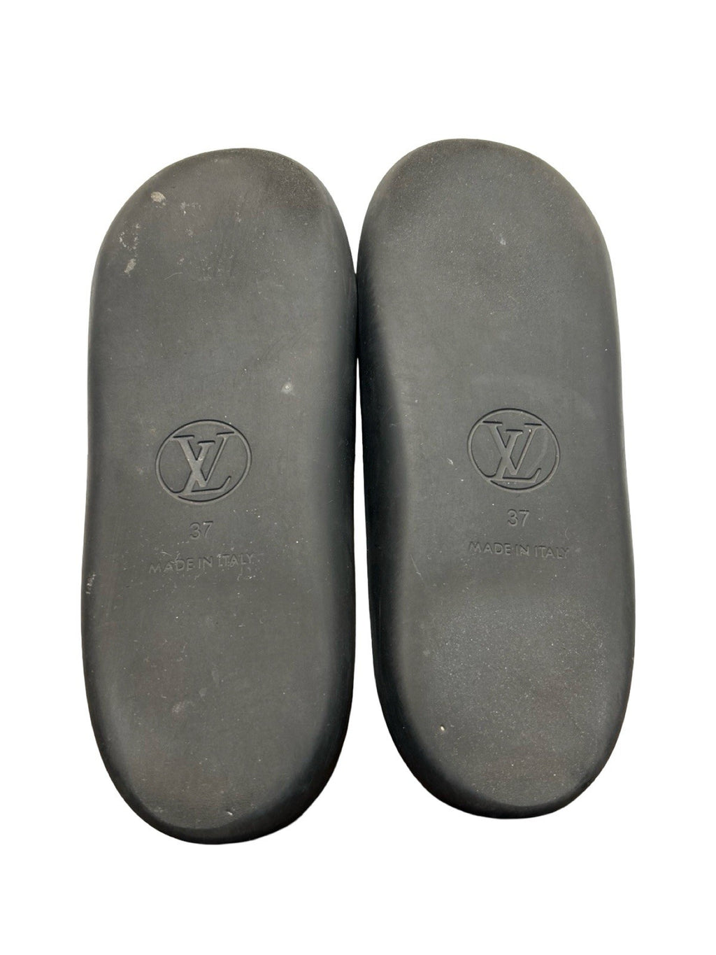 Louis Vuitton Monogram Slide  Brown/Black Slip-On Women LV Size 37 EU / US - 7