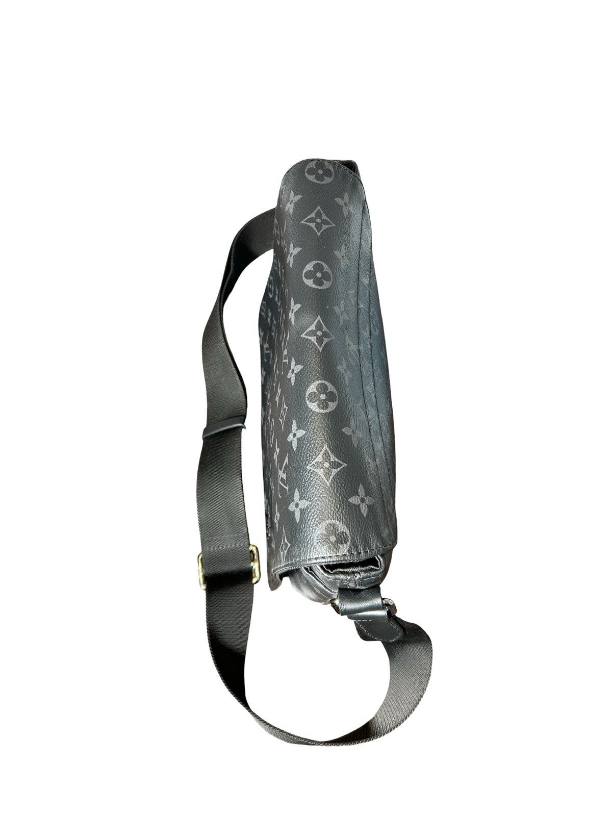 LOUIS VUITTON Monogram Eclipse District PM Black 