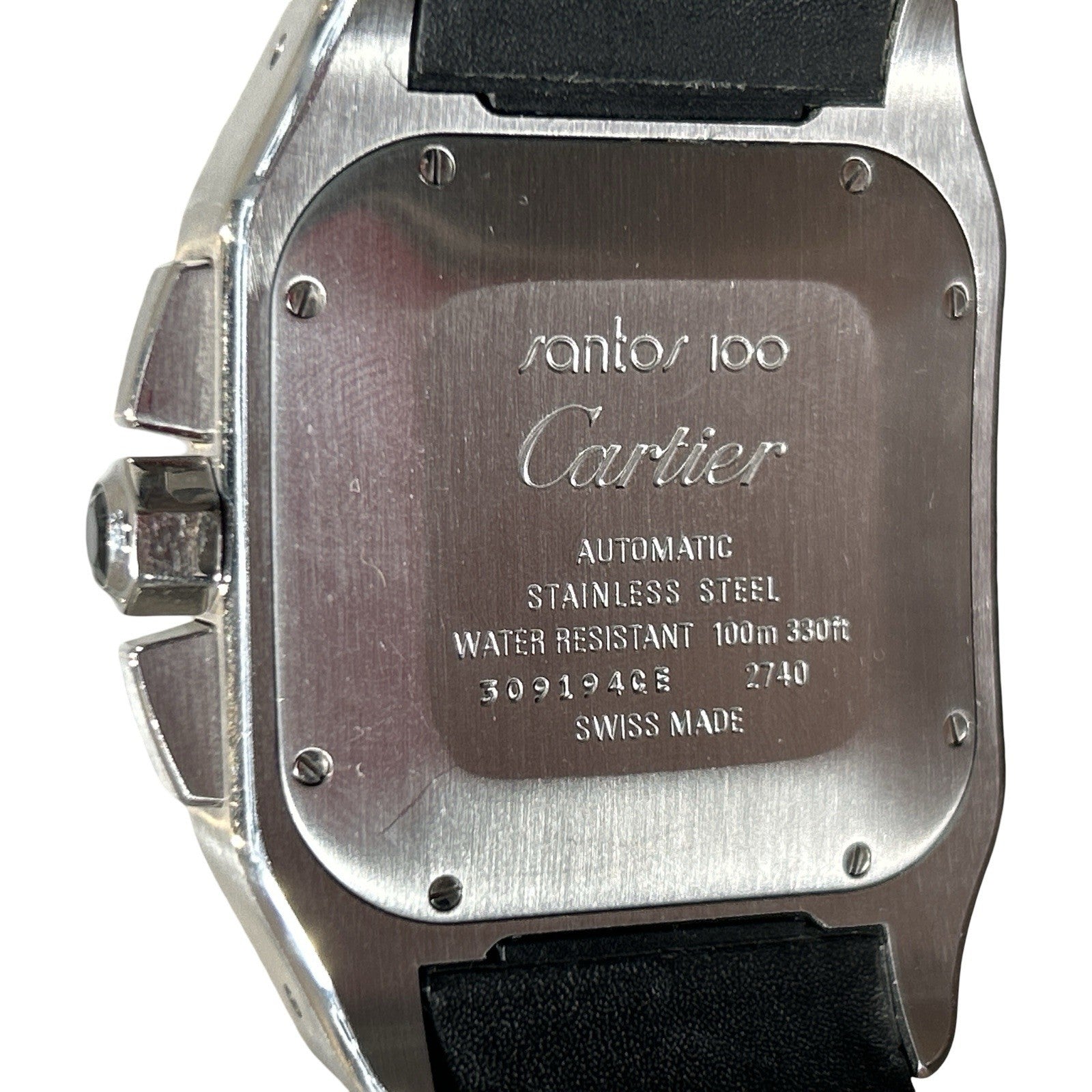 Cartier Santos 100 XL Chronograph Steel