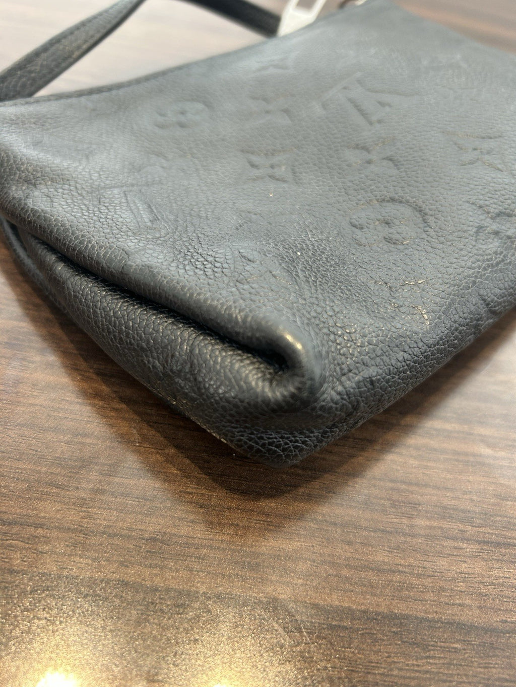 Louis Vuitton Pallas Clutch Monogram Empreinte Black Crossbody