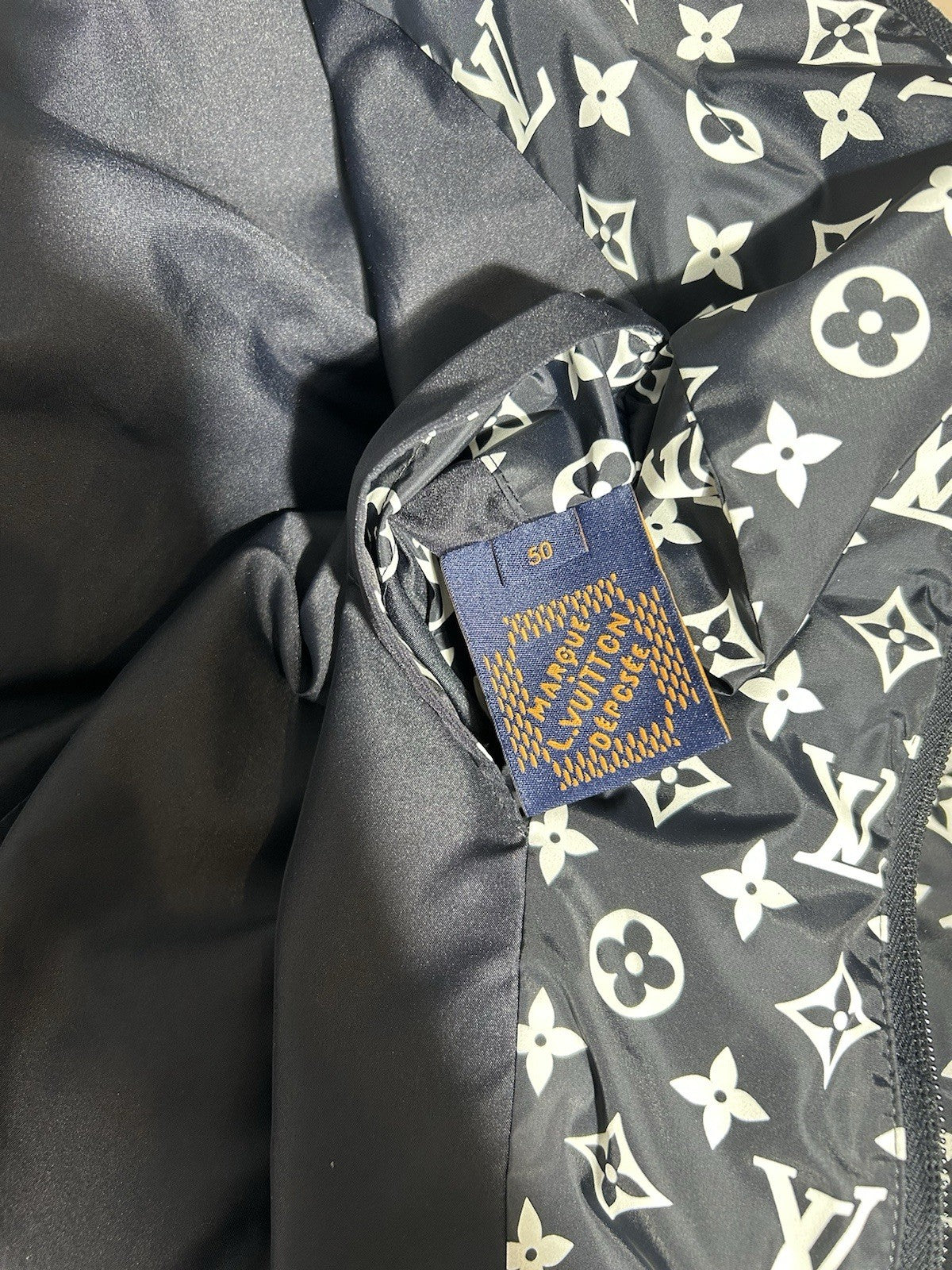 Louis Vuitton LV 2024 Monogram Windbreaker Black