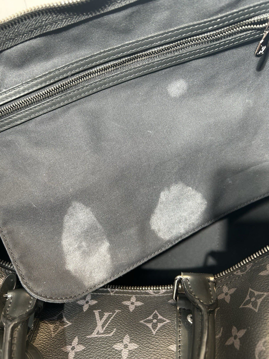 Louis Vuitton Keepall 55 Bandouliere In Monogram Eclipse Leather (2)