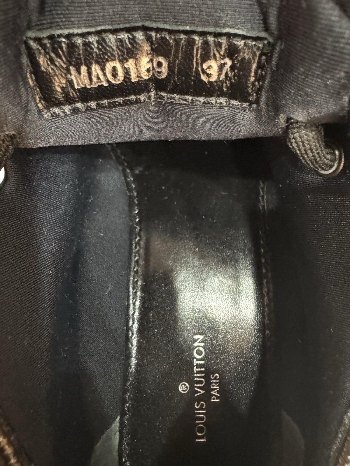 Louis Vuitton Monogram Lace-Up Platform Derby Shoes EU 37 US 6.5-7