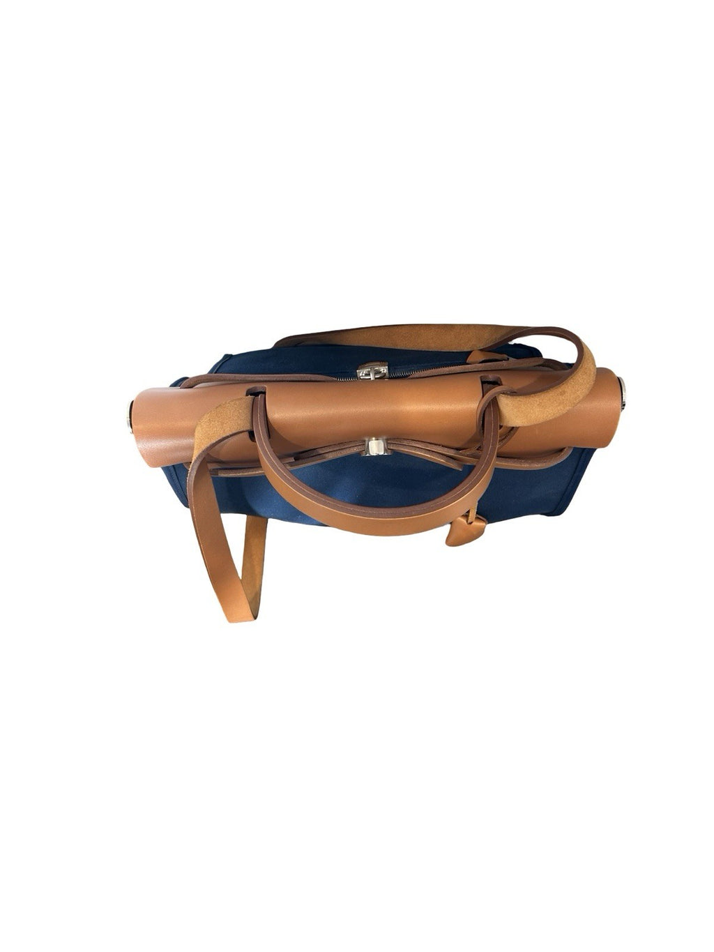 Hermes Herbag Zip Leather and Toile 31