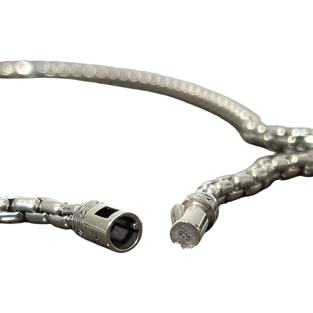 Box Chain Necklace Sterling Silver 4.8MM