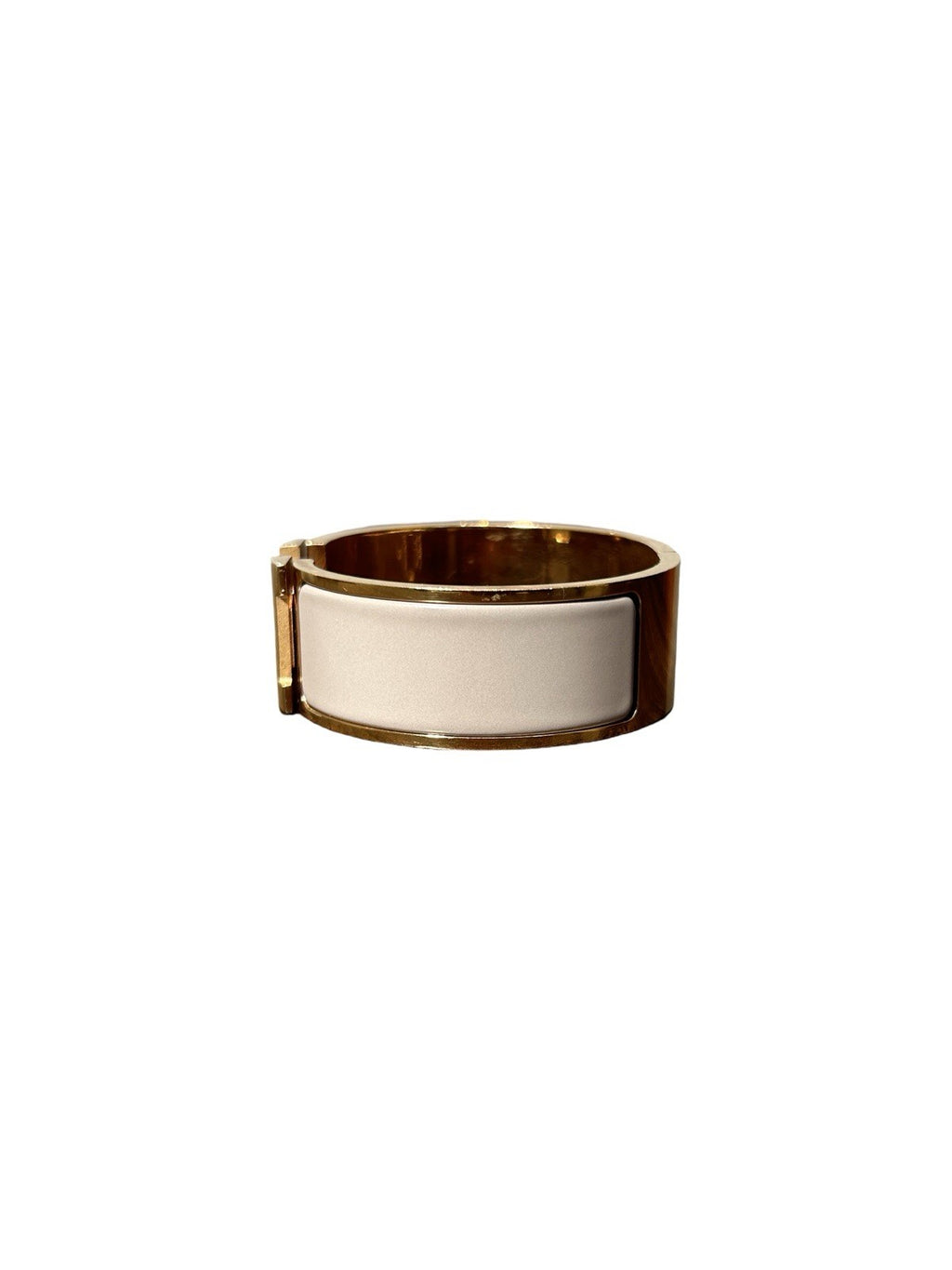 HERMES Enamel Wide Clic Clac H Bracelet PM 