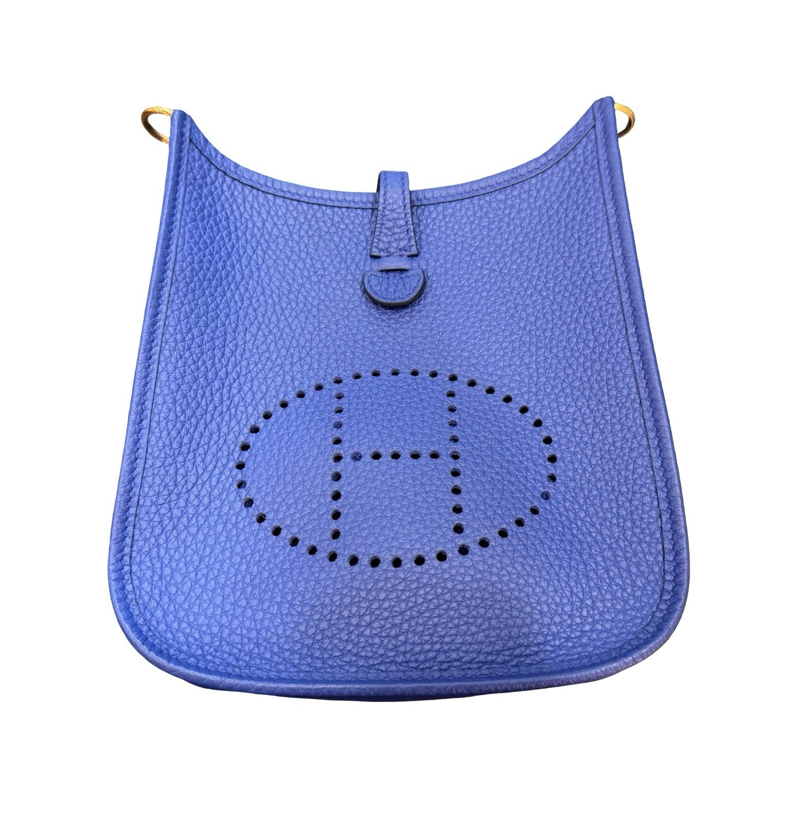 Hermes Clemence Evelyne TPM  Leather Crossbody Bag