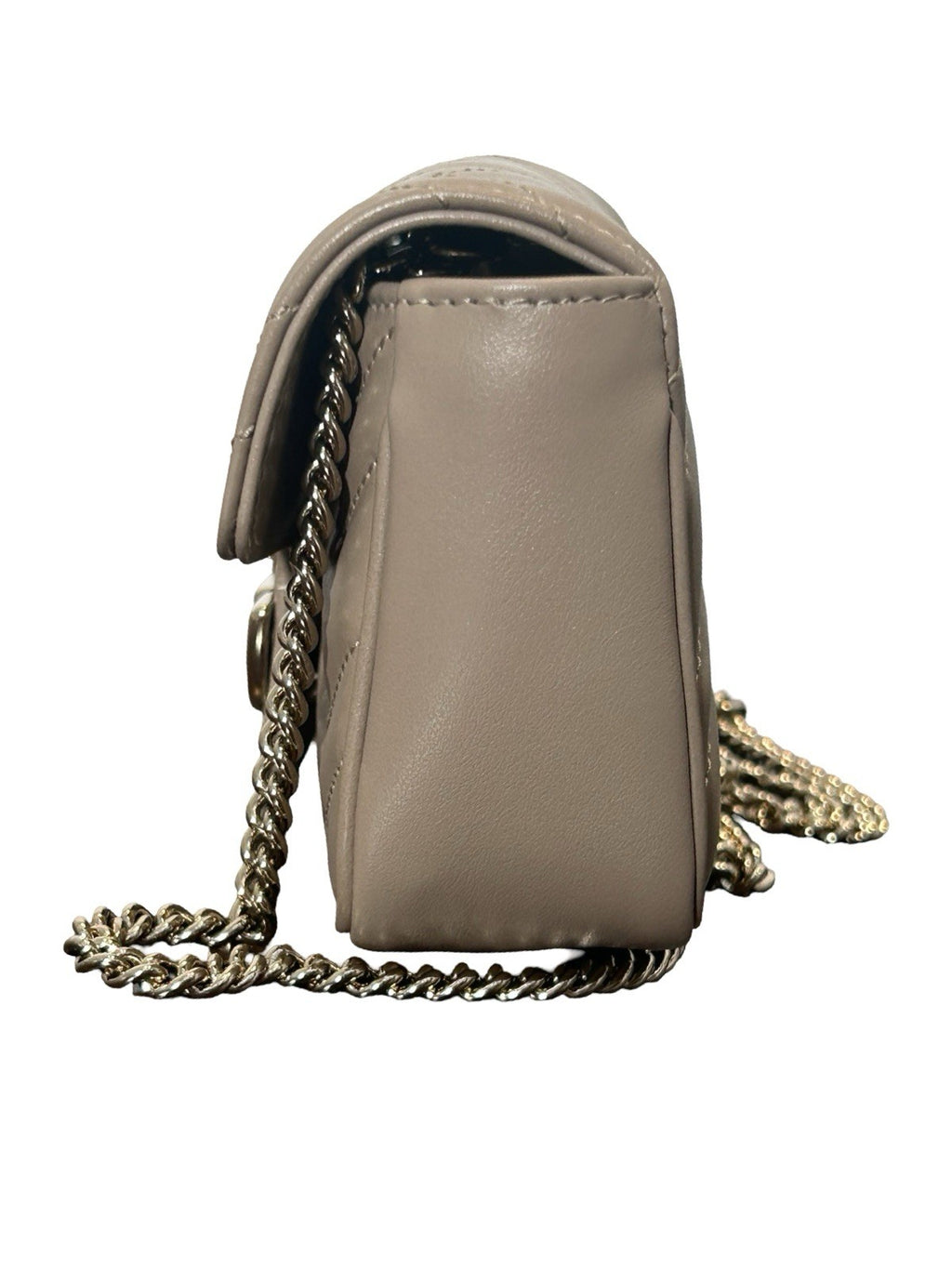 Gucci GG Marmont Extra Mini Shoulder Bag Beige 