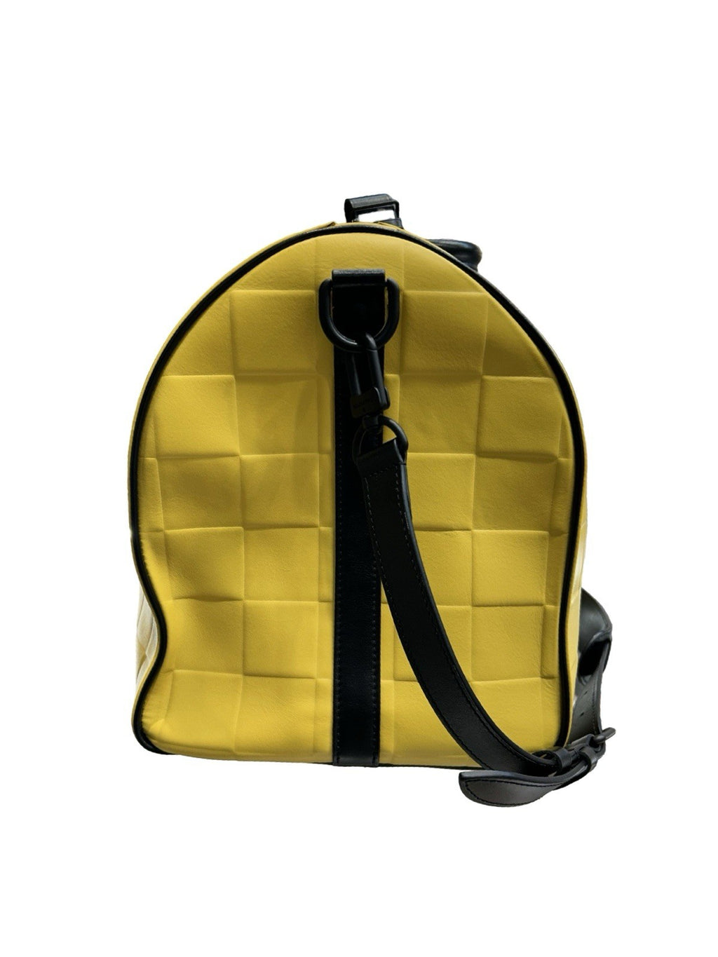 Louis Vuitton Leather Keepall Yellow Bandouliere 50