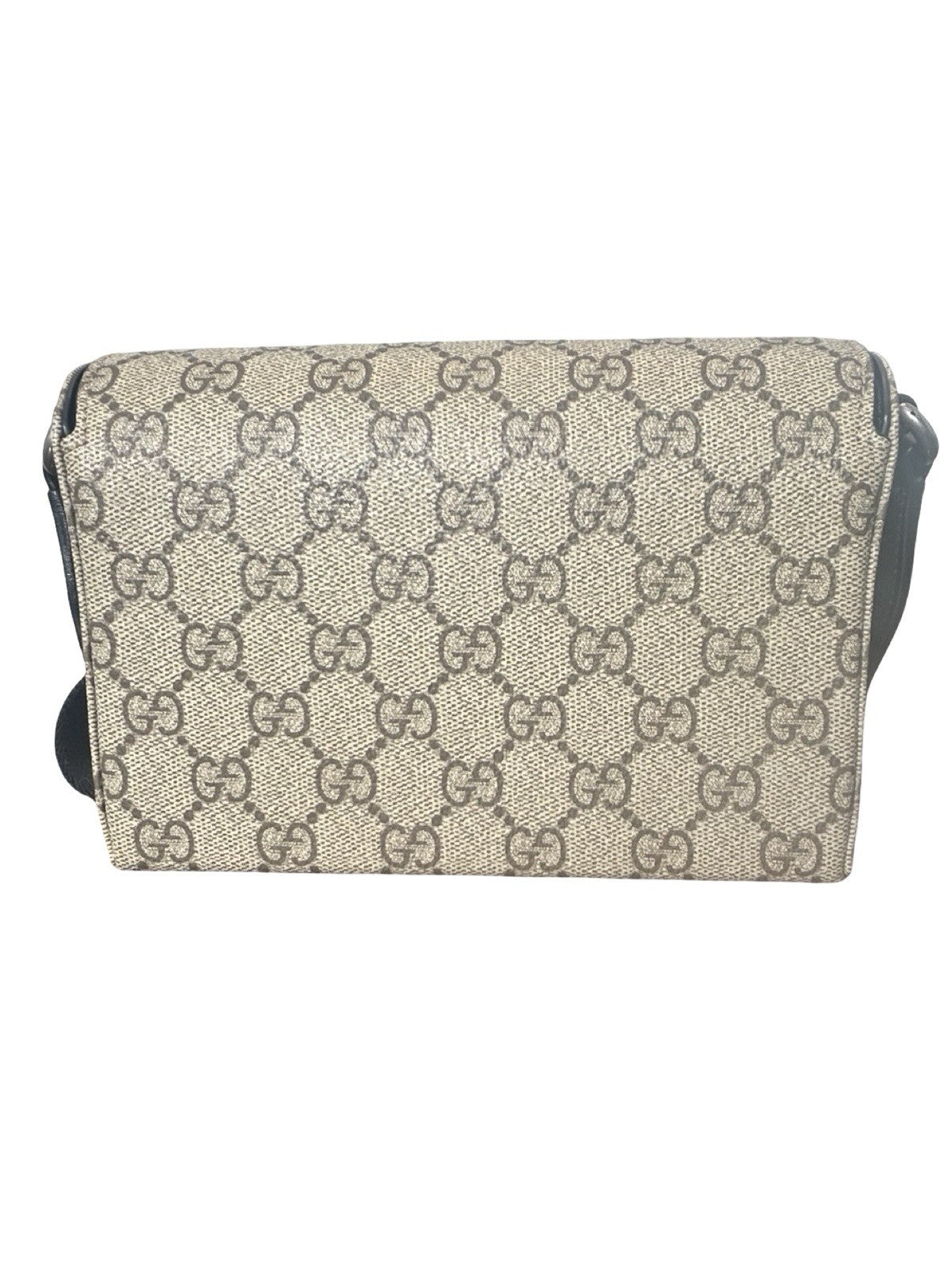 Gucci Horsebit 1995 Mini Shoulder Bag Beige/Dark Brown GG Supreme