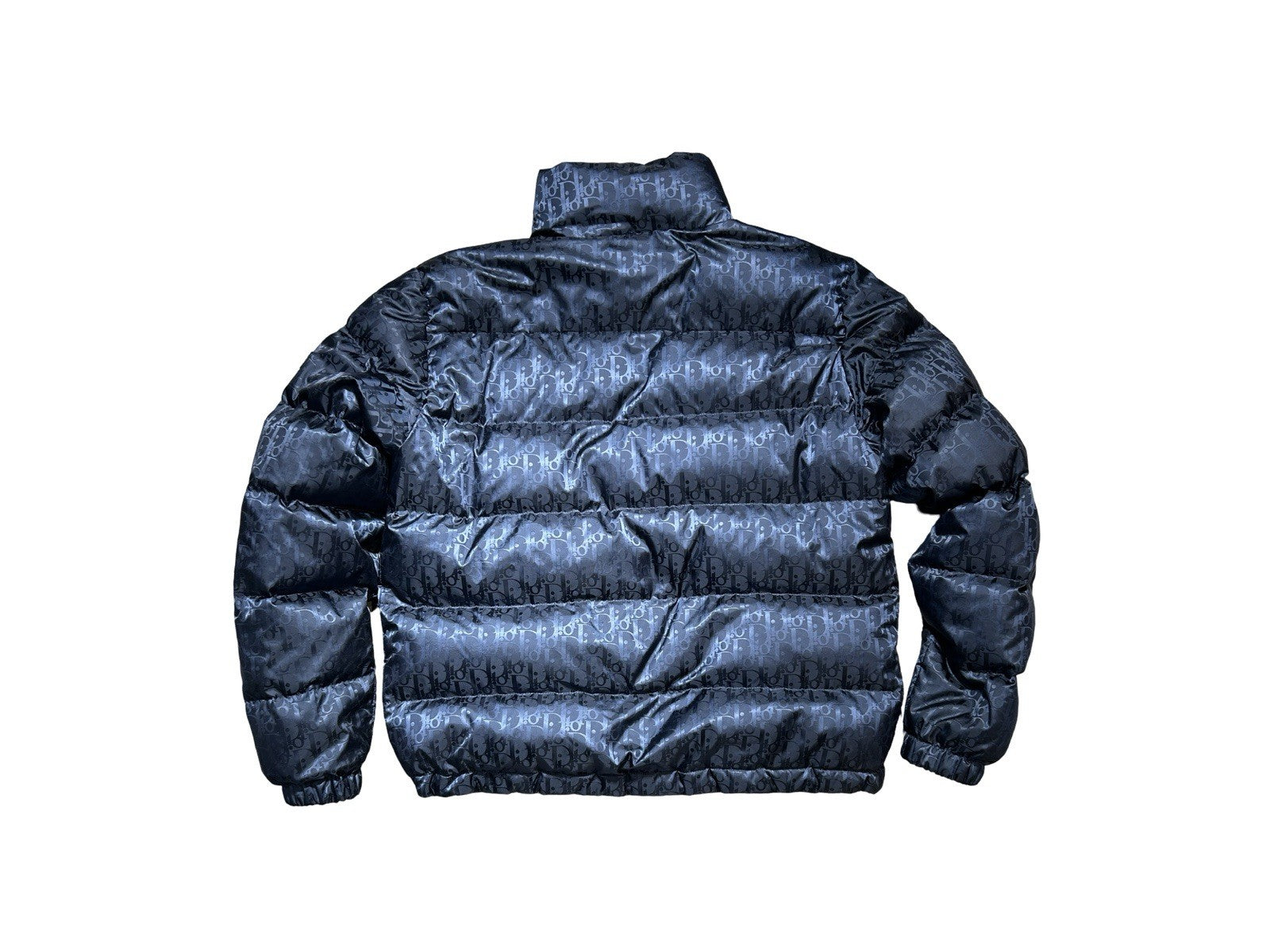 DIOR MEN 2019 Oblique Jacquard Puffer Coat