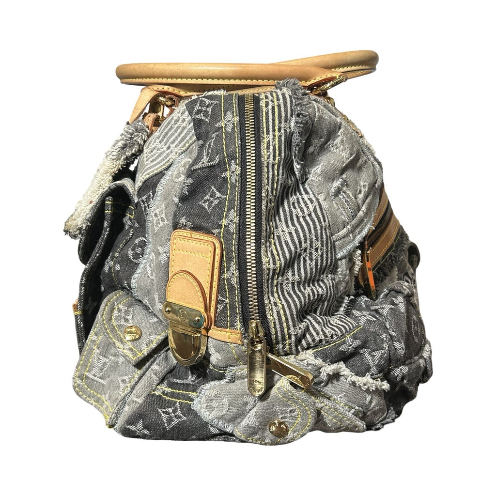 Louis Vuitton LV Monogram Patchwork Bowly Denim