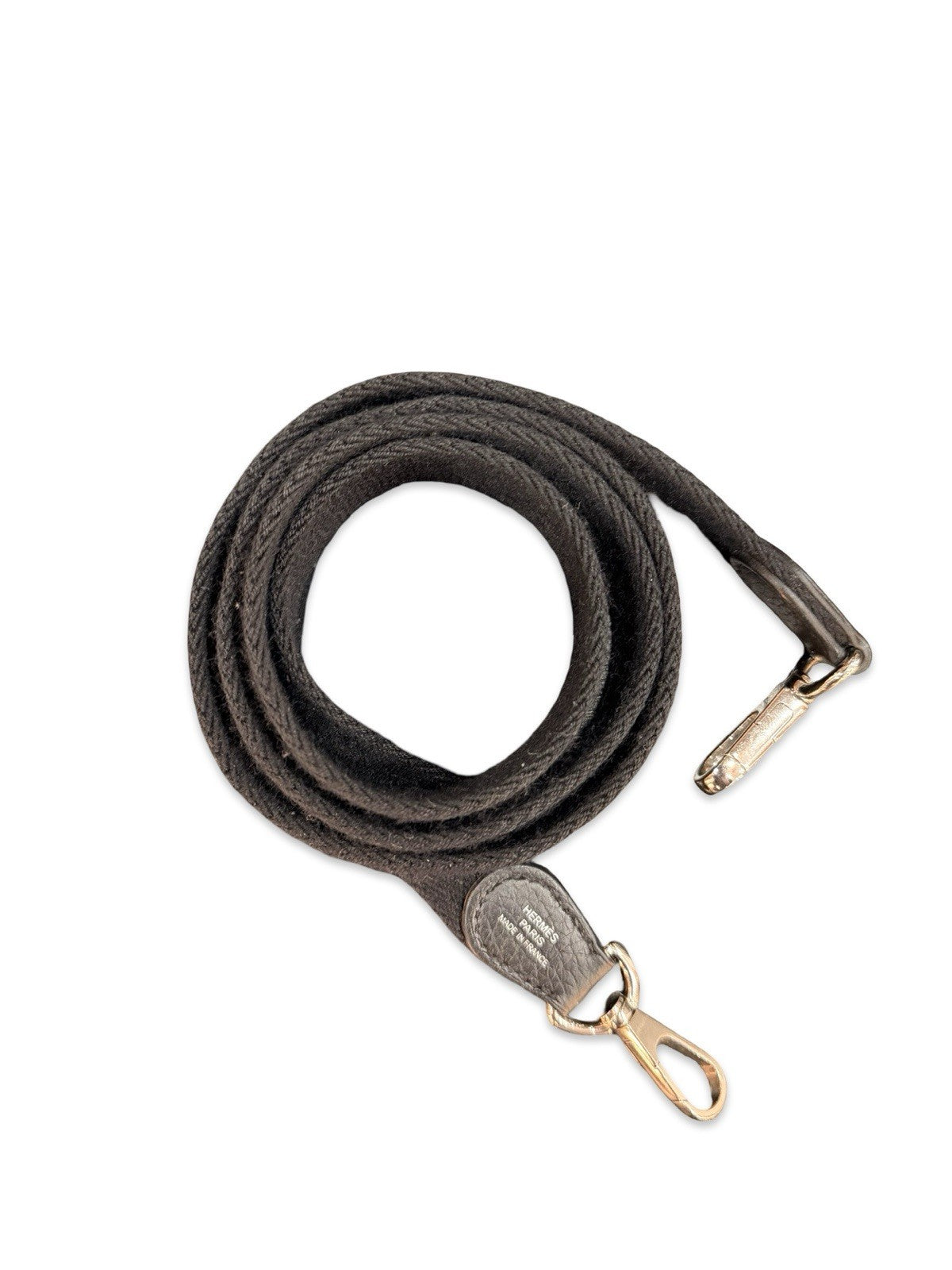 Hermes Evelyne TPM Leather Crossbody Bag Black