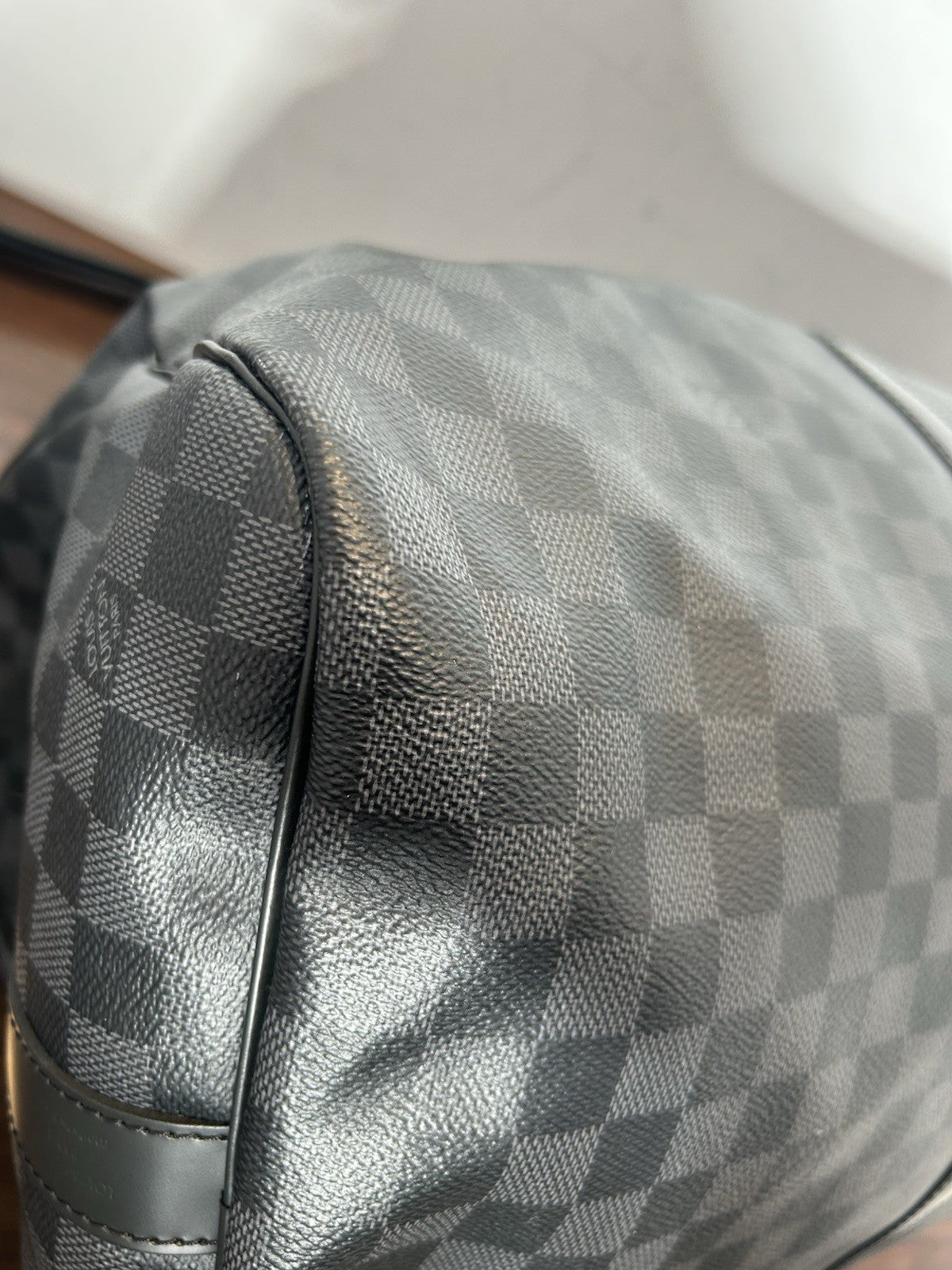 LOUIS VUITTON KEEPALL BANDOULIERE 55 DAMIER GRAPHITE