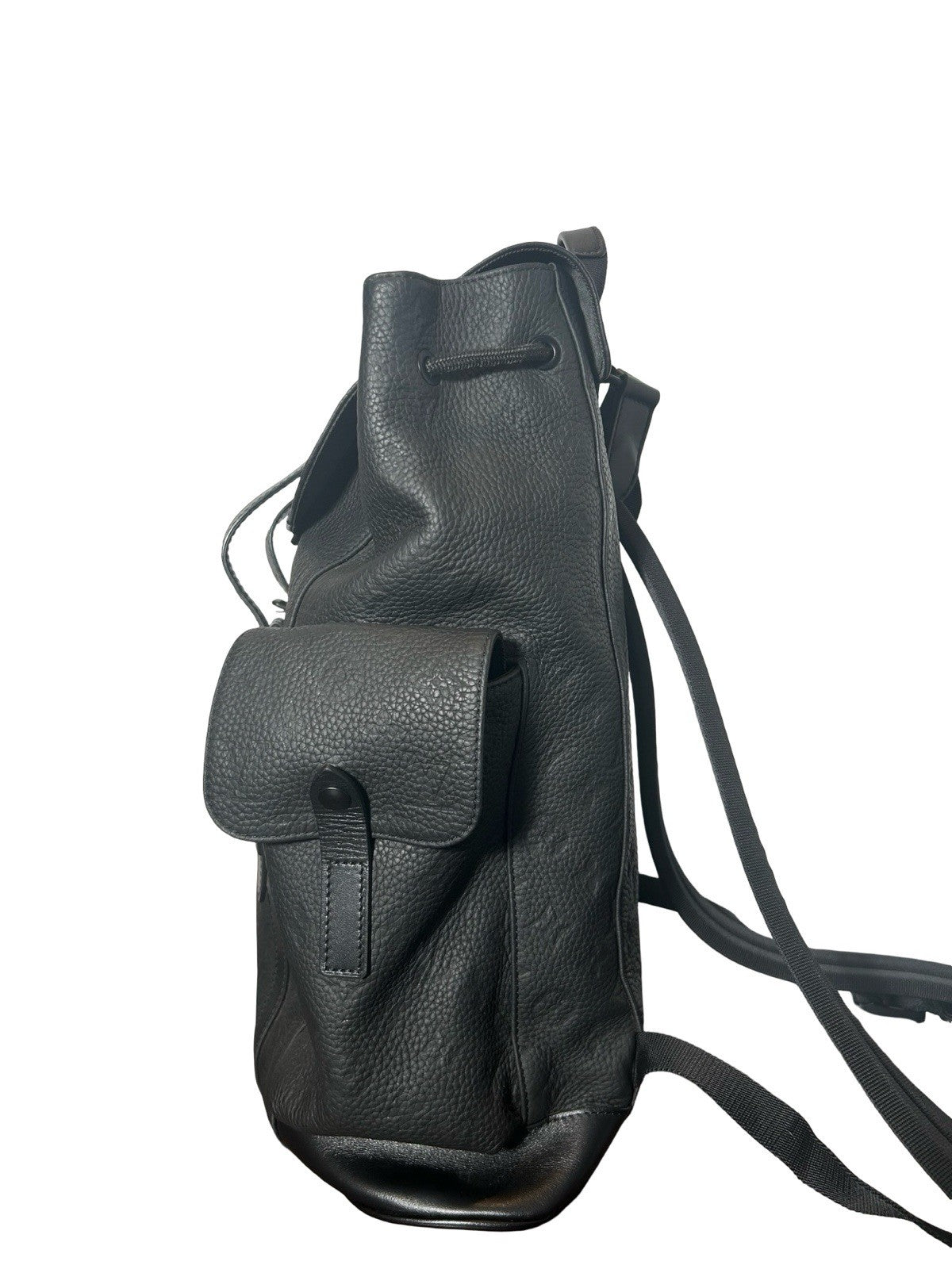 Louis Vuitton Christopher MM backpack Black Taurillon Leather