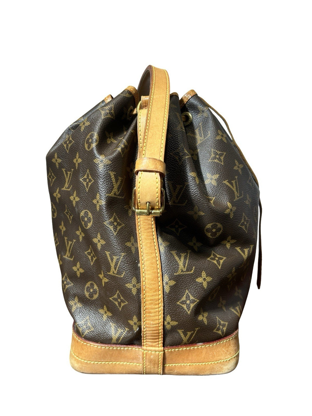 Louis Vuitton (LV) Noé Bucket Bag Medium Brown Canvas/Leather