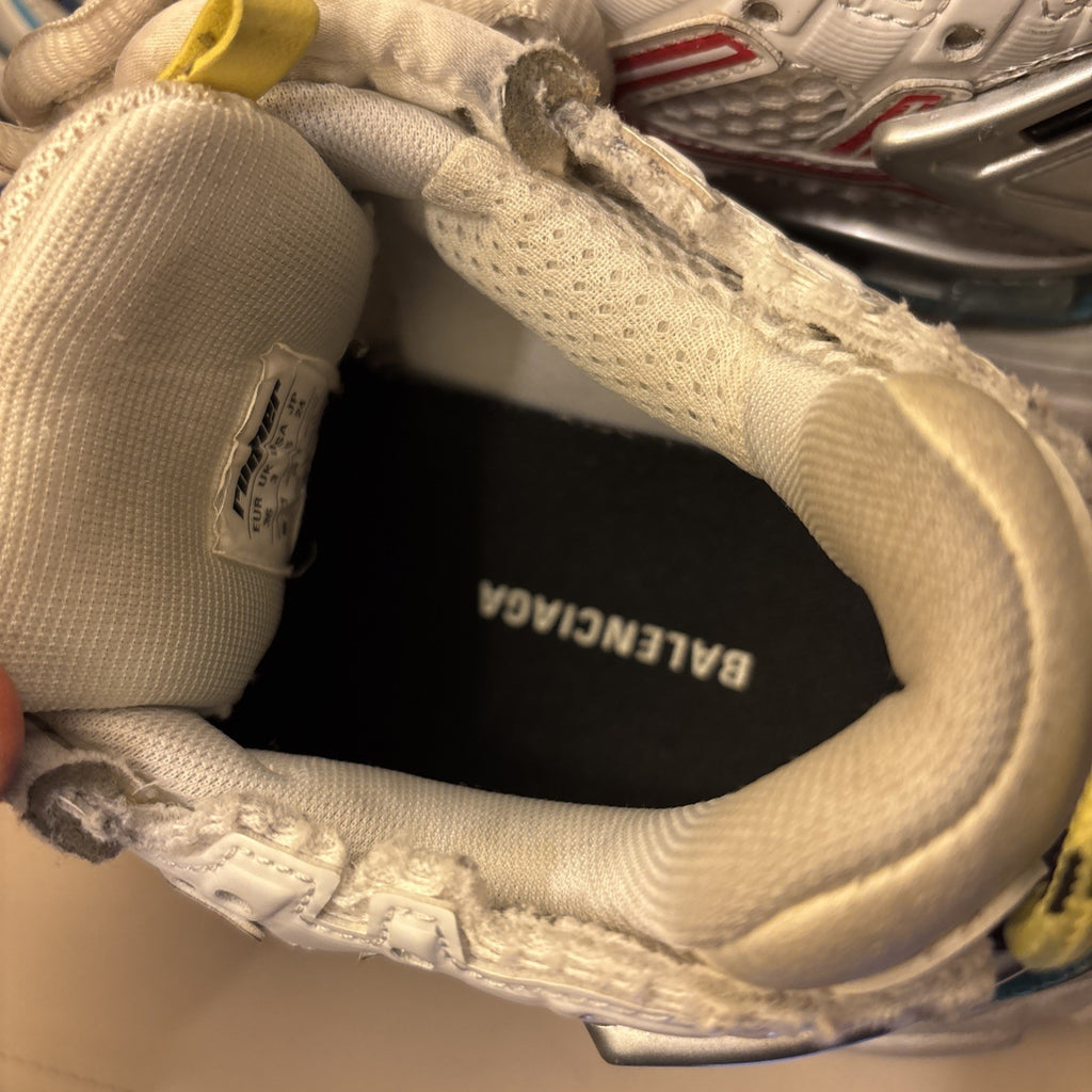 Size 10 - Balenciaga Runner Sneaker White Red Blue Pink