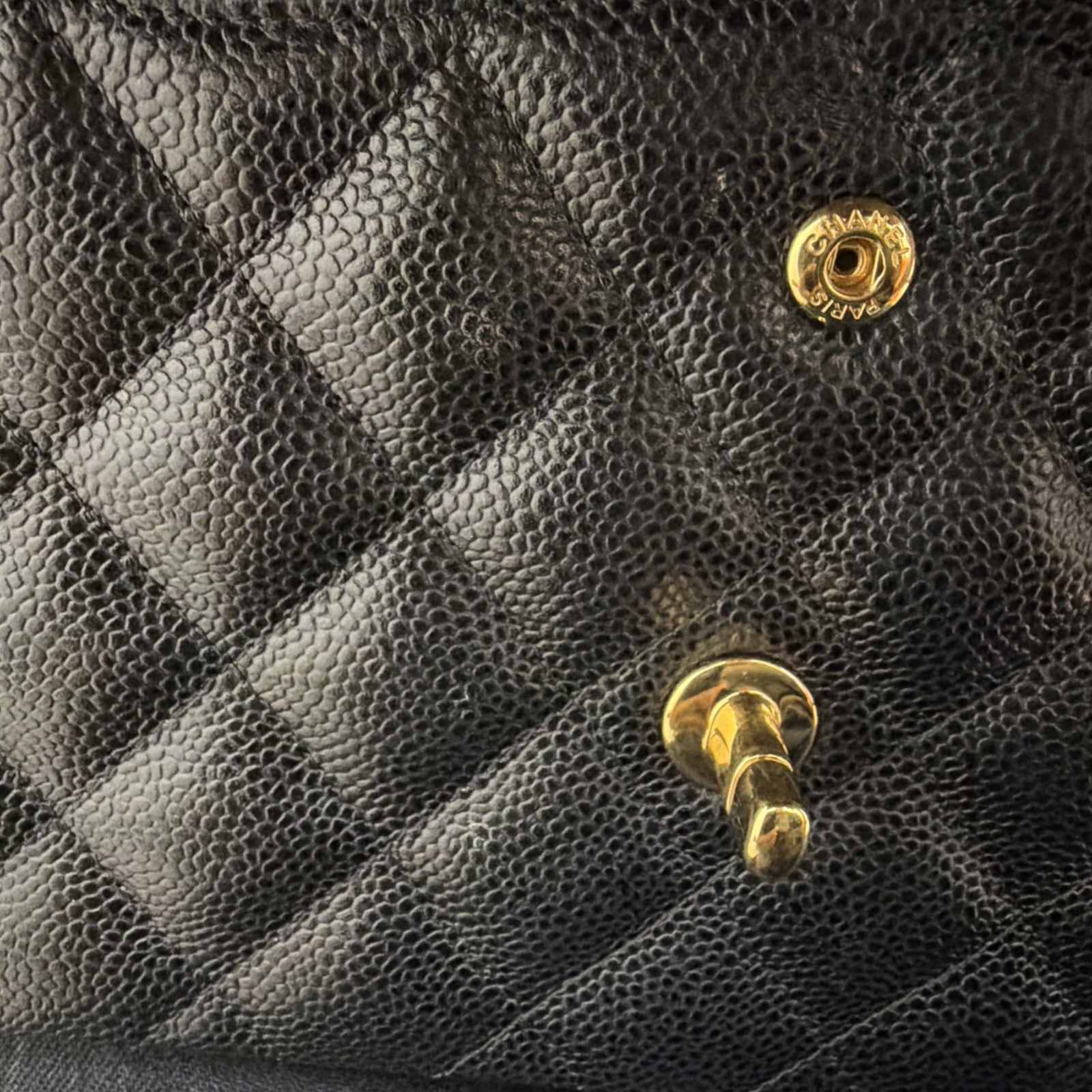Chanel Black Classic Jumbo Shoulder Bag