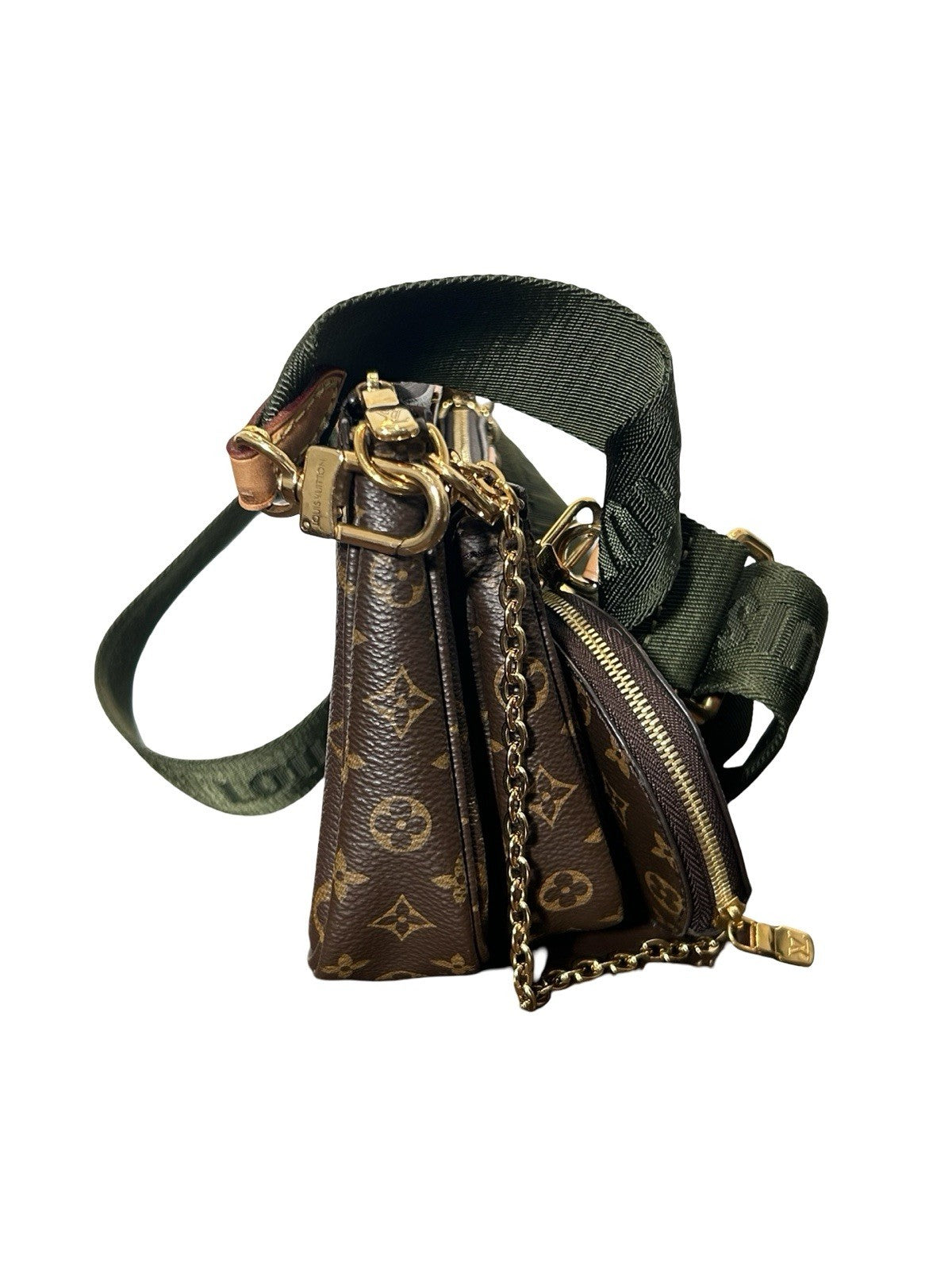 Louis Vuitton Multi Pochette Accessoires Monogram green