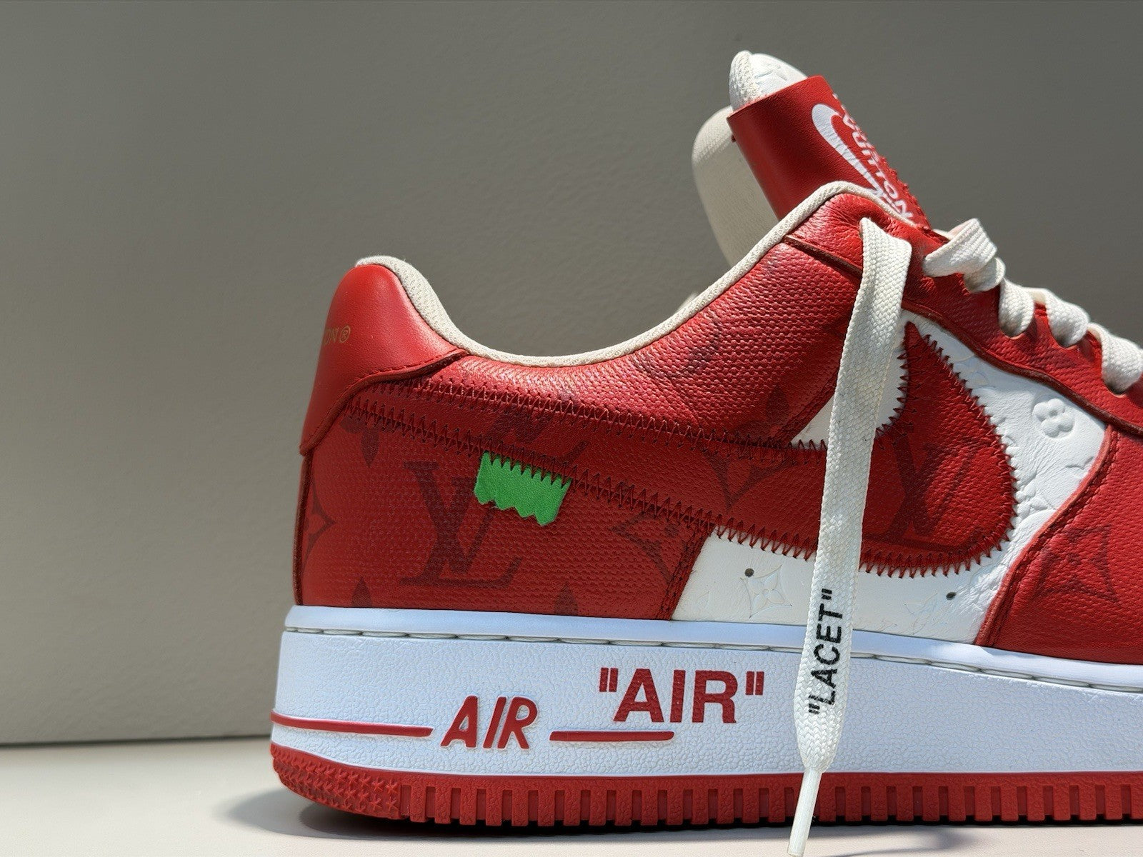 Louis Vuitton Nike Air Force 1 Low By Virgil Abloh Size US 8.5