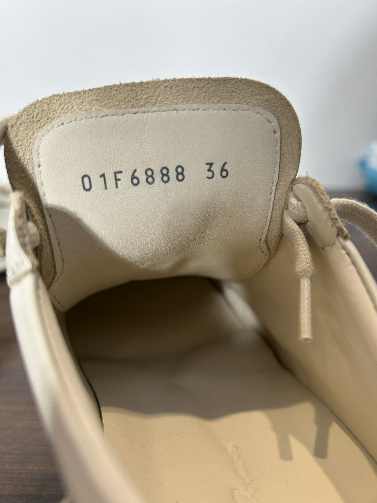 Rick Owens Vintage Lace-Up Sneakers Size Us 5.5-6W Or Eu 36