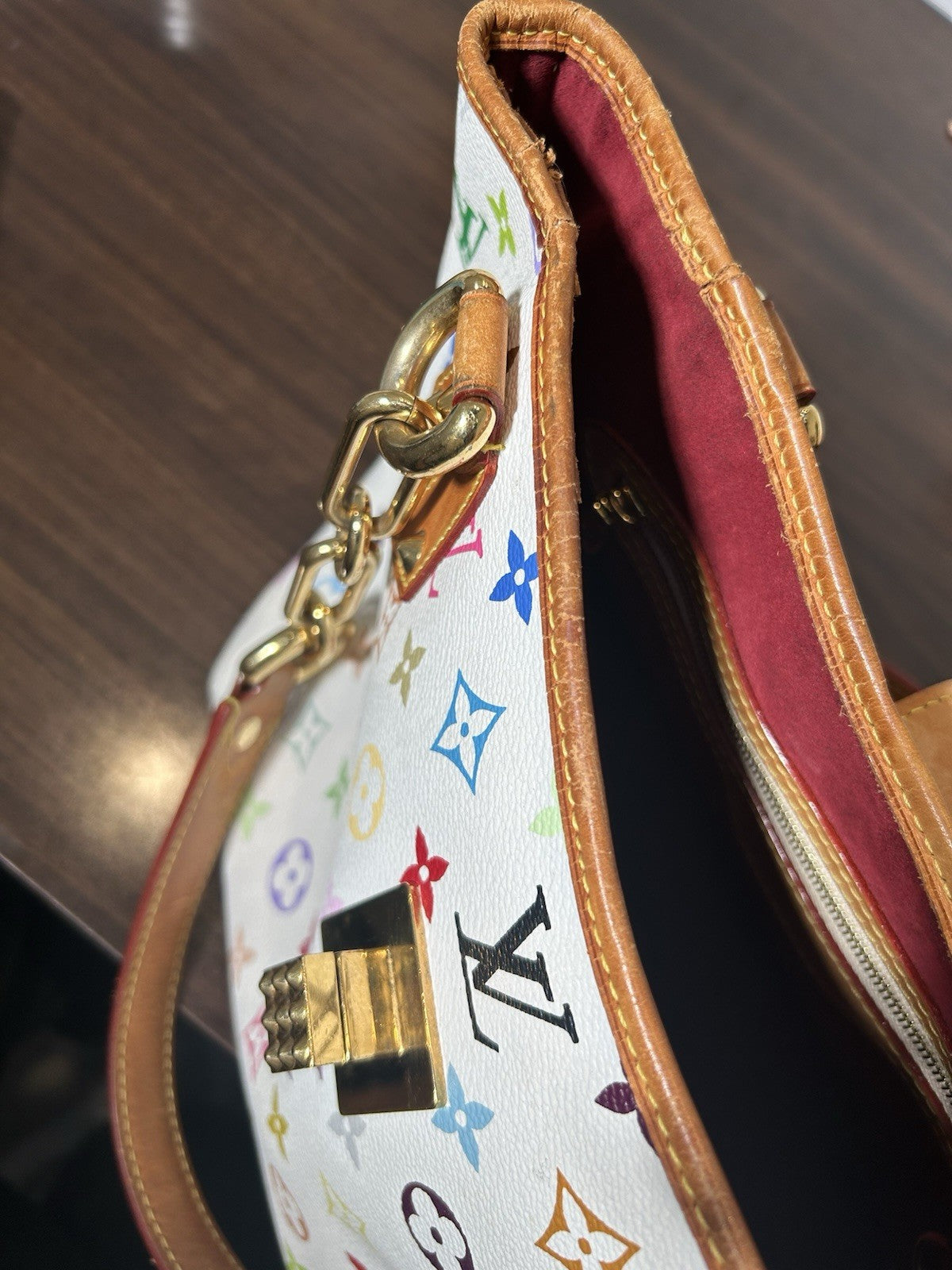 Louis Vuitton Annie Handbag Monogram Multicolor GM