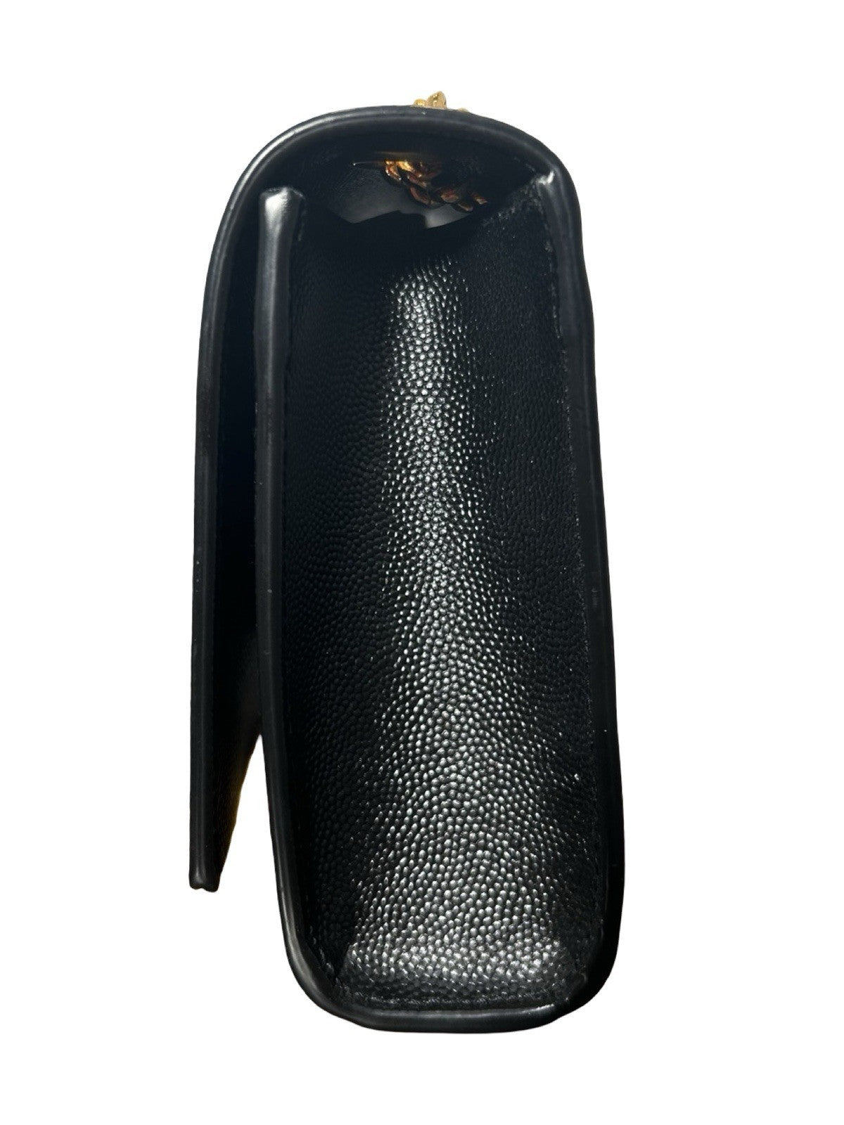 Saint Laurent Kate Small Tassel YSL Wallet on Chain in Grained Leather