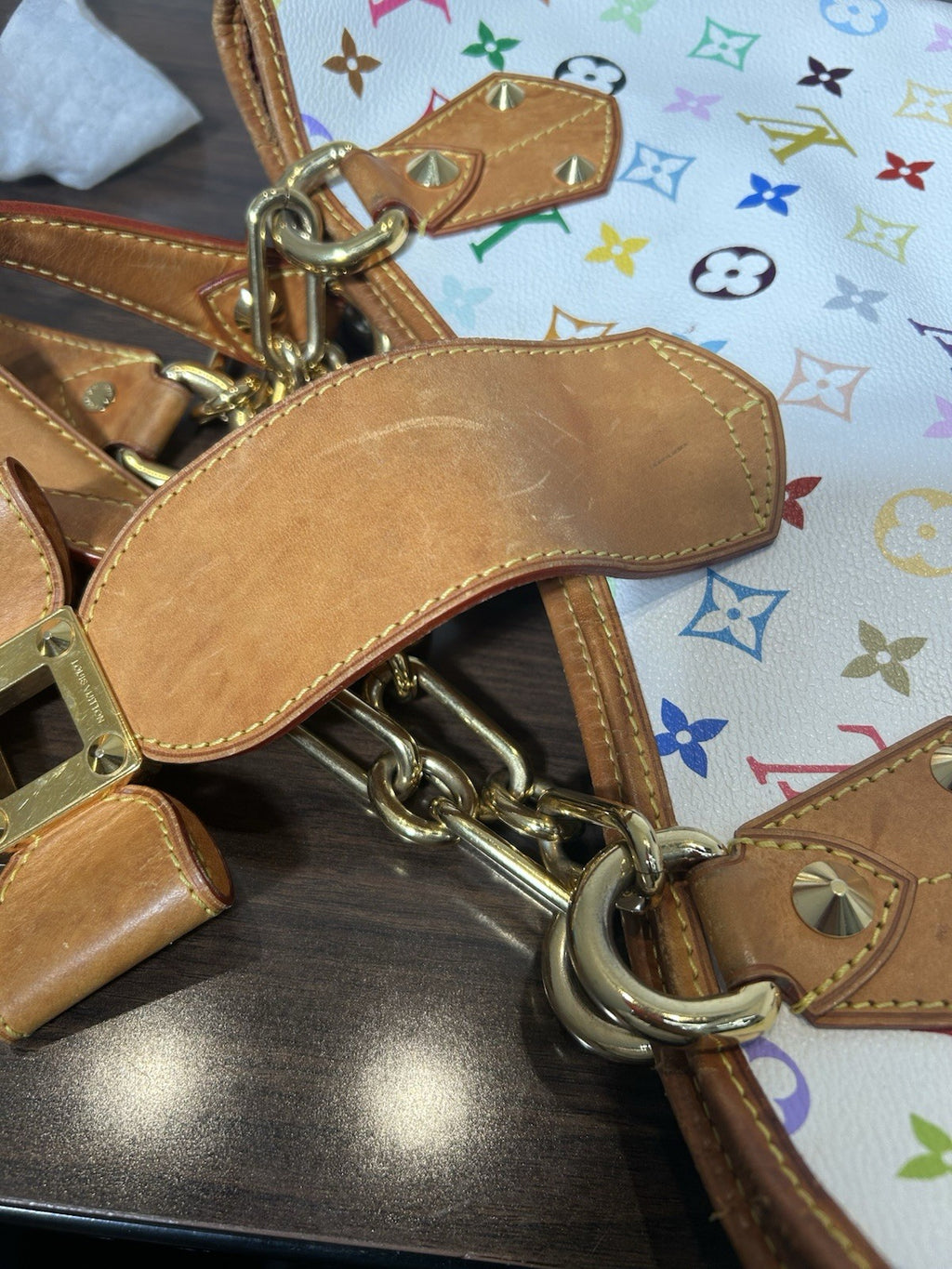 Louis Vuitton Annie Handbag Monogram Multicolor GM