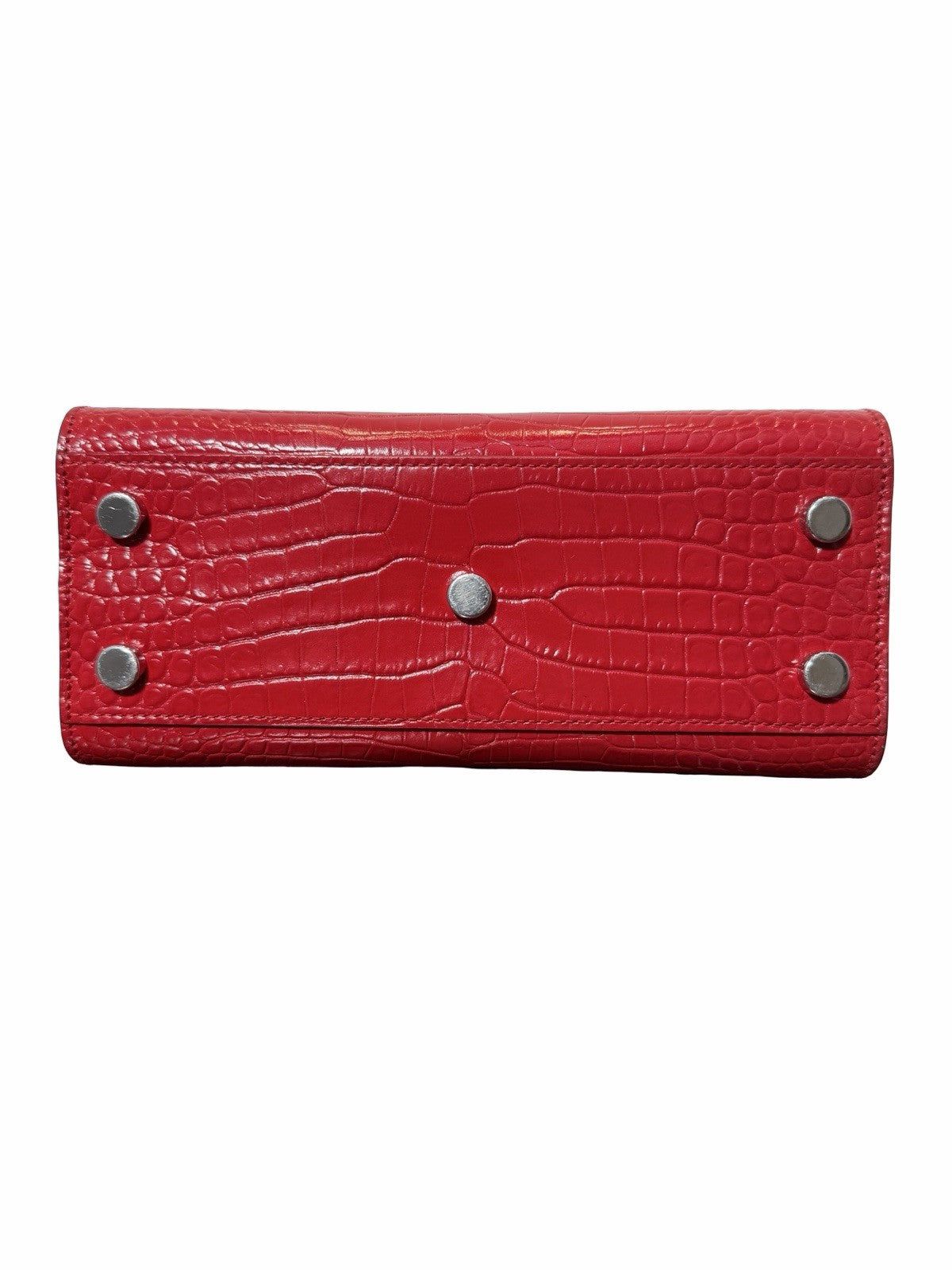 Saint Laurent YSL Sac De Jour Nano Crocodile Leather 