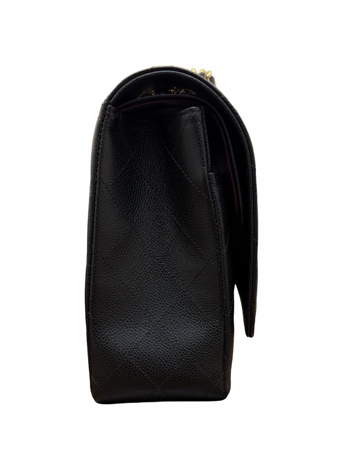 Chanel Classic Maxi Double Flap  Black Shoulder Bag