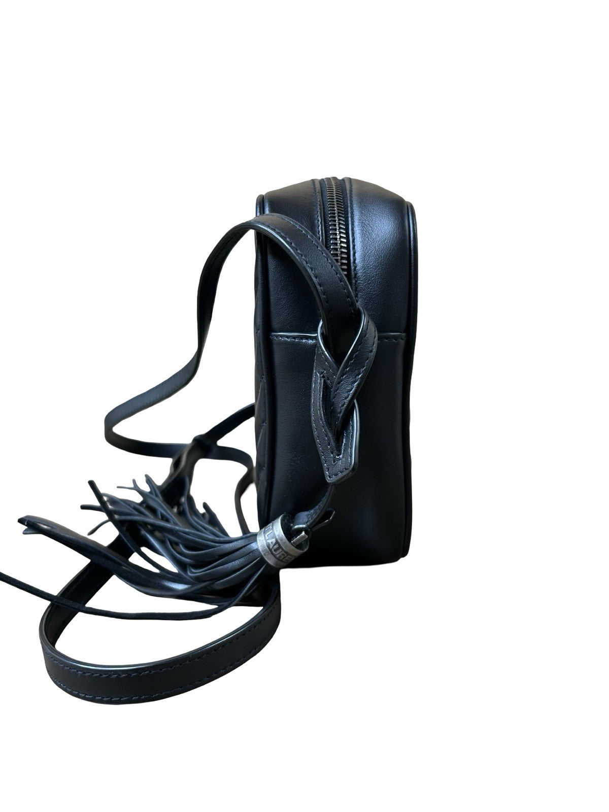 Saint Laurent YSL Lou Lou Black Camera Bag Crossbody Bag