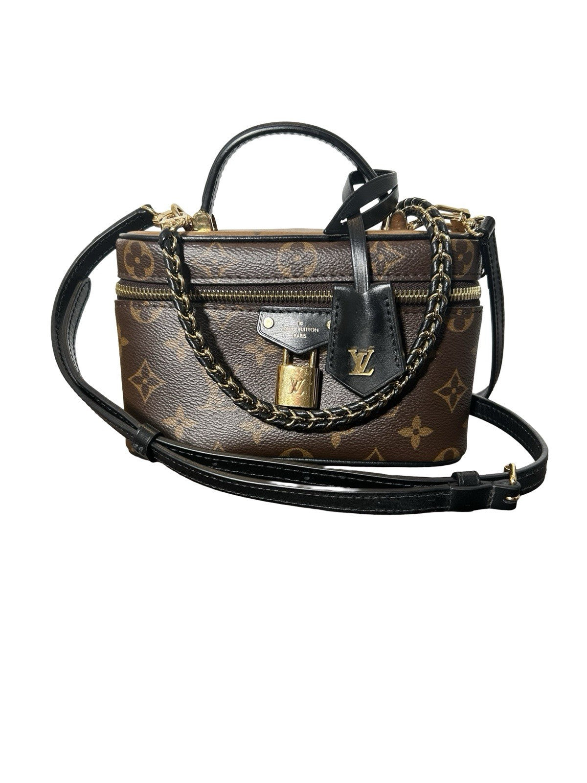 Louis Vuitton LV Monogram Vanity Chain Pouch