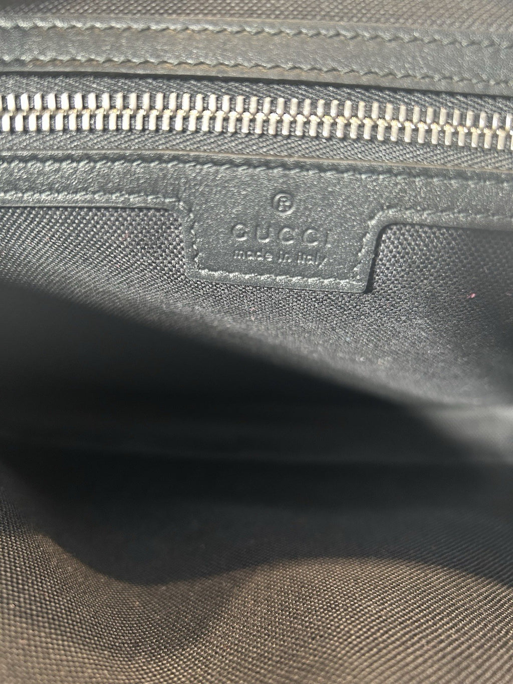 Gucci GG Emblem Medium Crossbody Bag Black