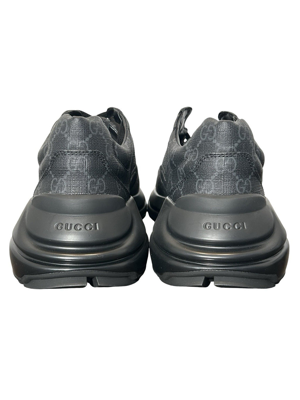 Gucci GG Rhyton Black Monogram Size 10.5US