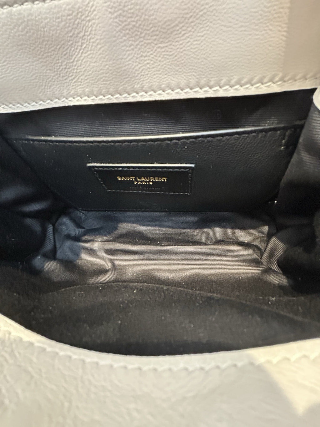 Saint Laurent Leather Quilted Nolita Bag Mini 
