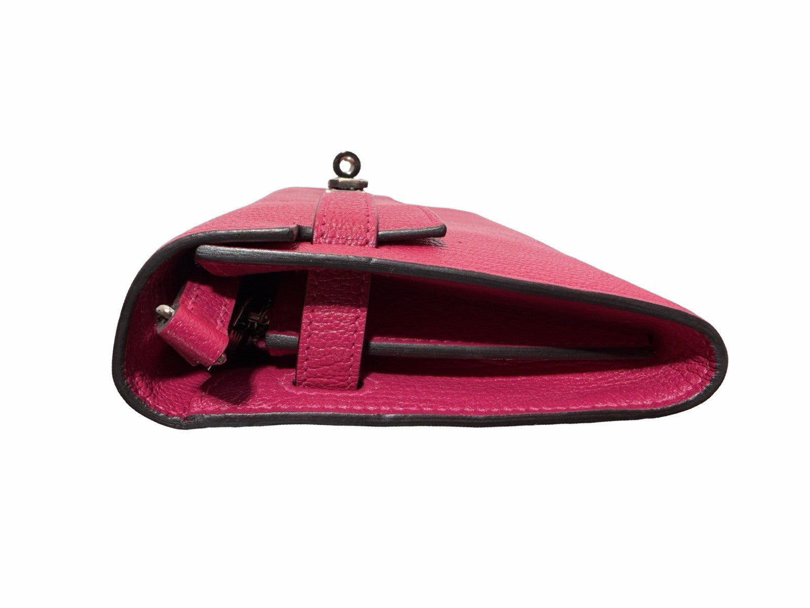 Hermes 2023 Chevre Mysore Kelly-to-Go Wallet on Strap