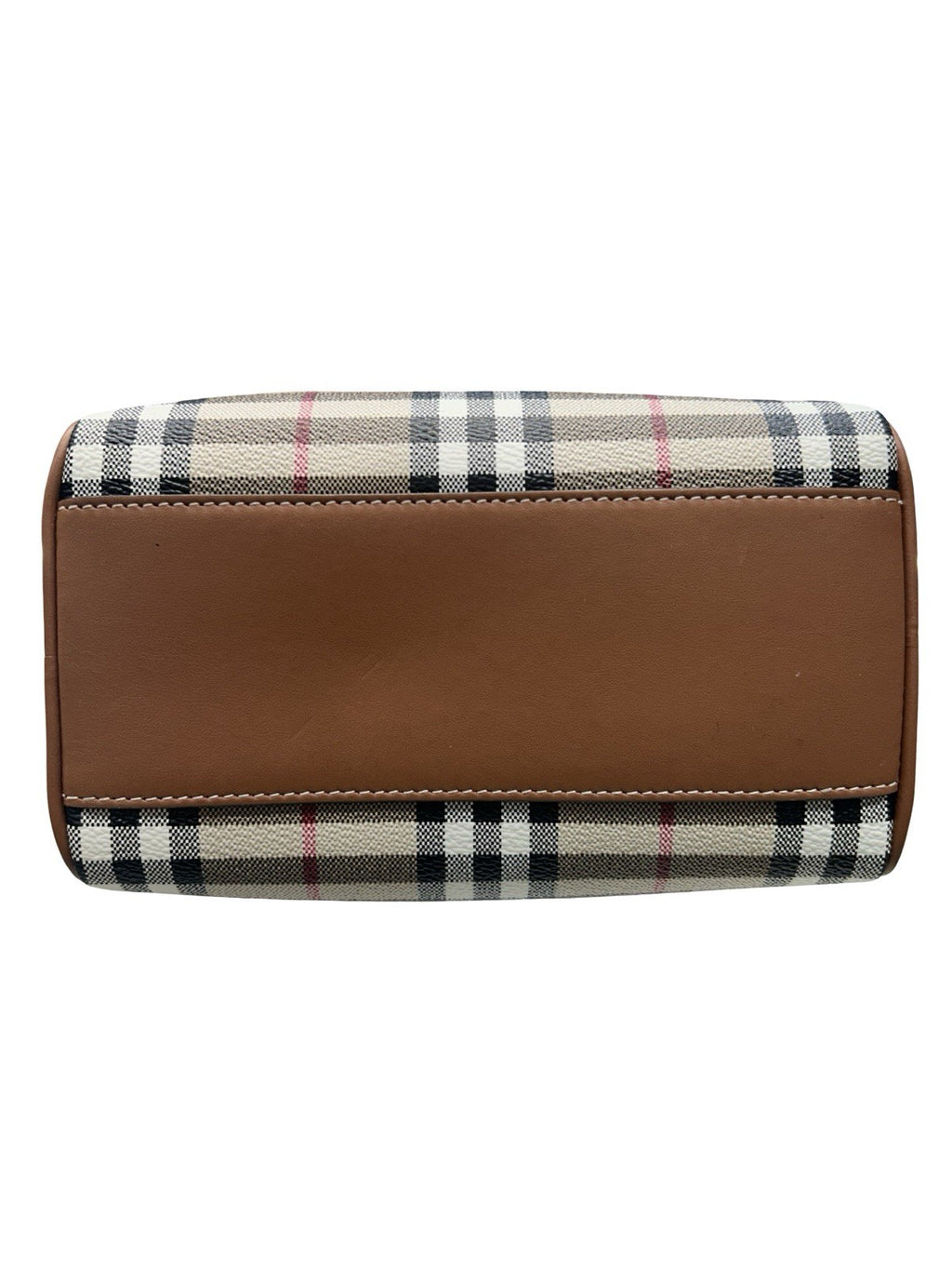Burberry Mini Check Bowling Bag