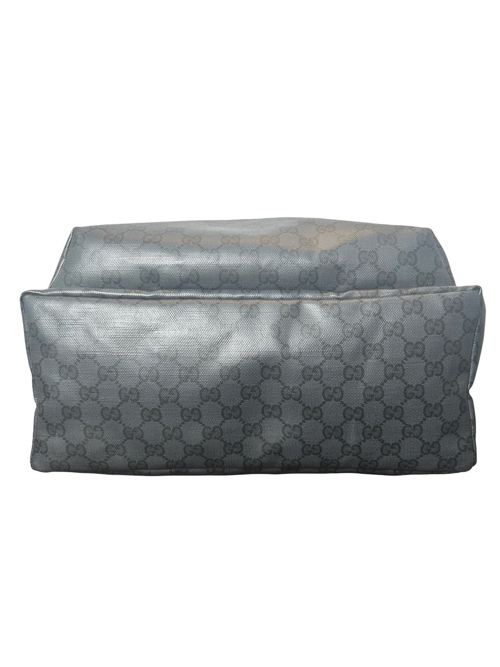 Gucci Essence Classic Backpack Black GG Monogram Coated Canvas Medium