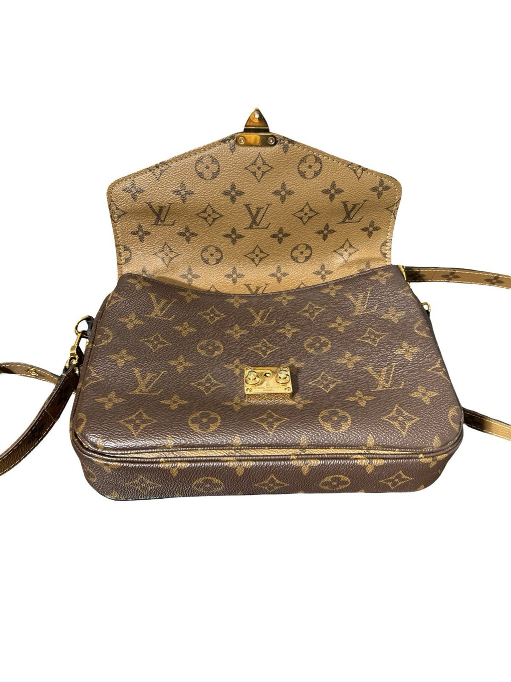 LOUIS VUITTON Reverse Monogram Pochette Metis