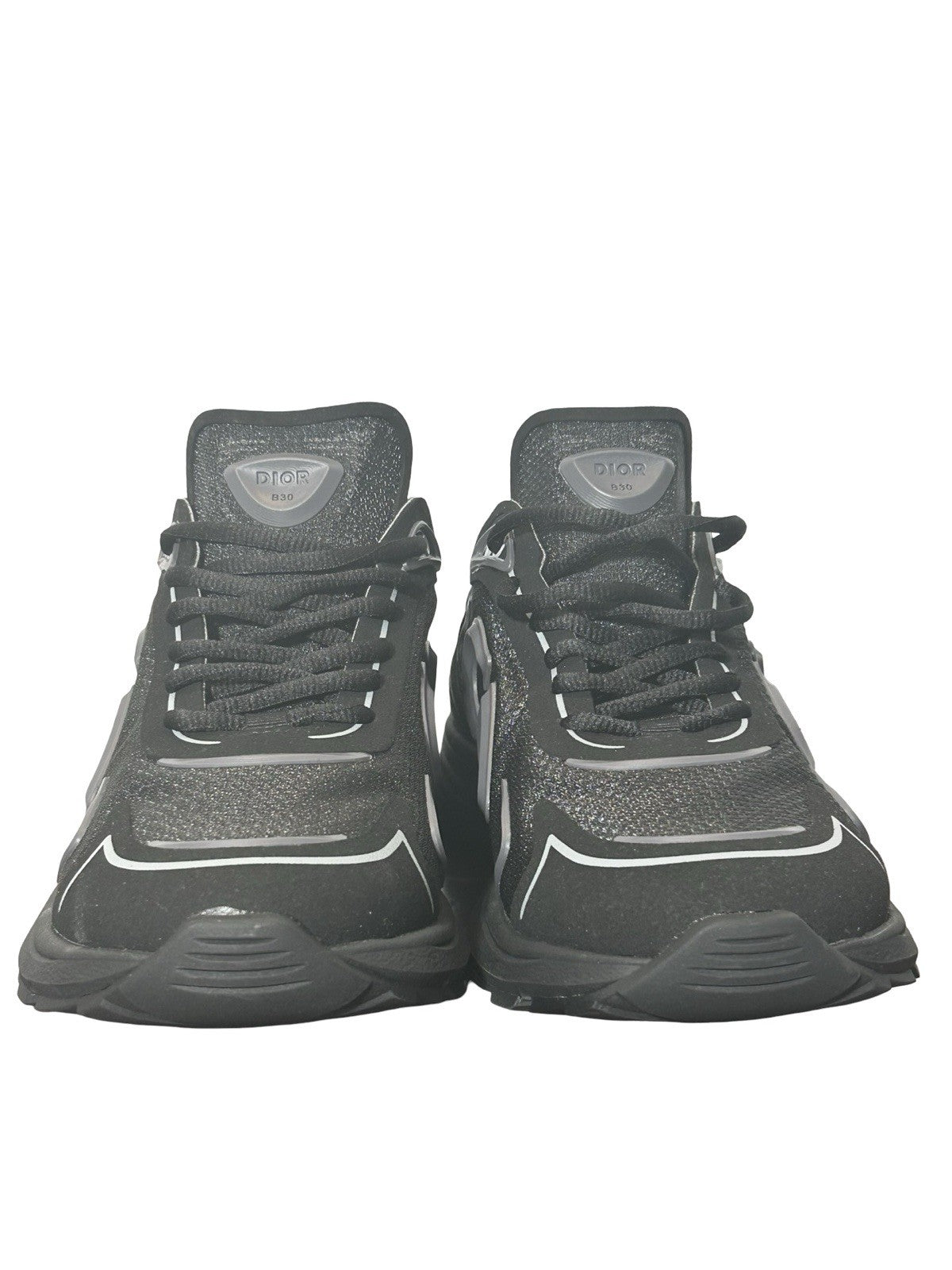 Dior B30 sneakers in black technical mesh Size 9 - 42