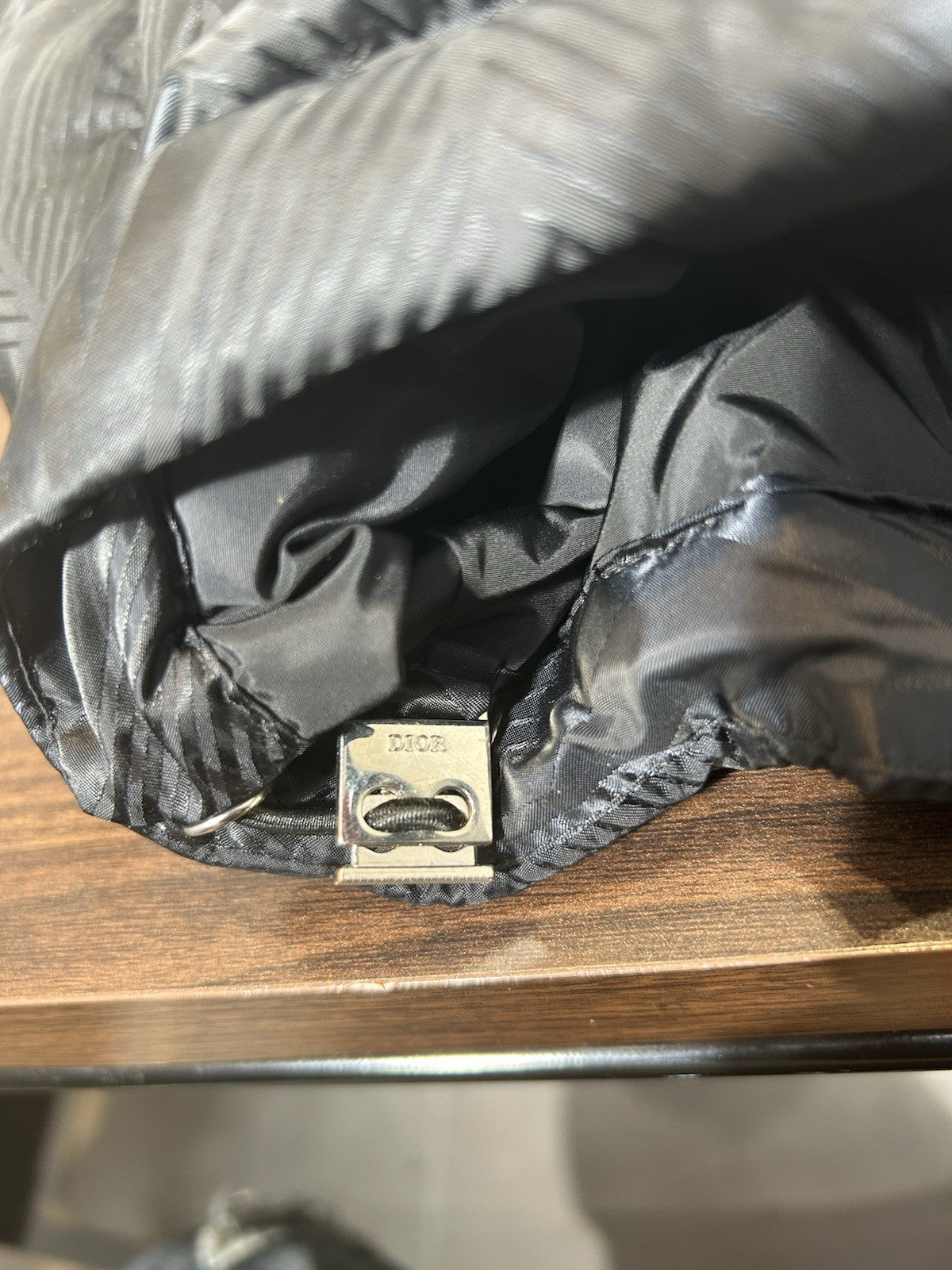 Dior Oblique Puffer Vest Homme Blue