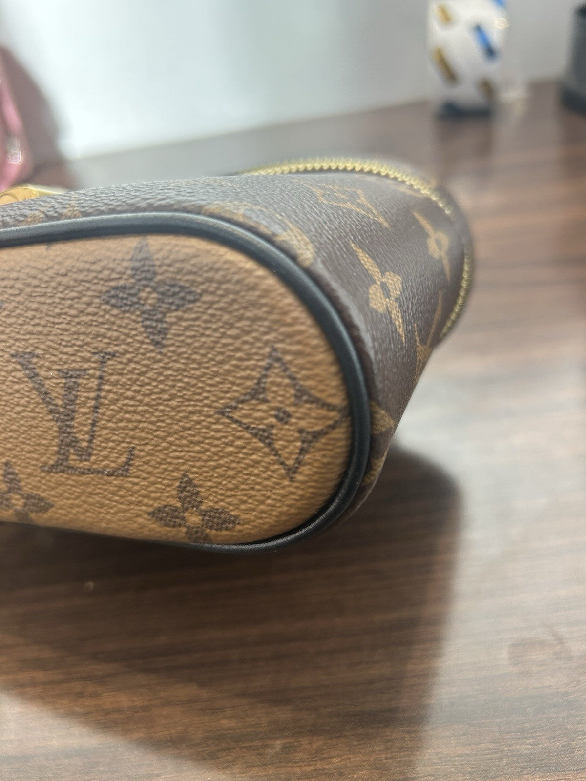 Louis Vuitton LV Monogram Vanity Chain Pouch