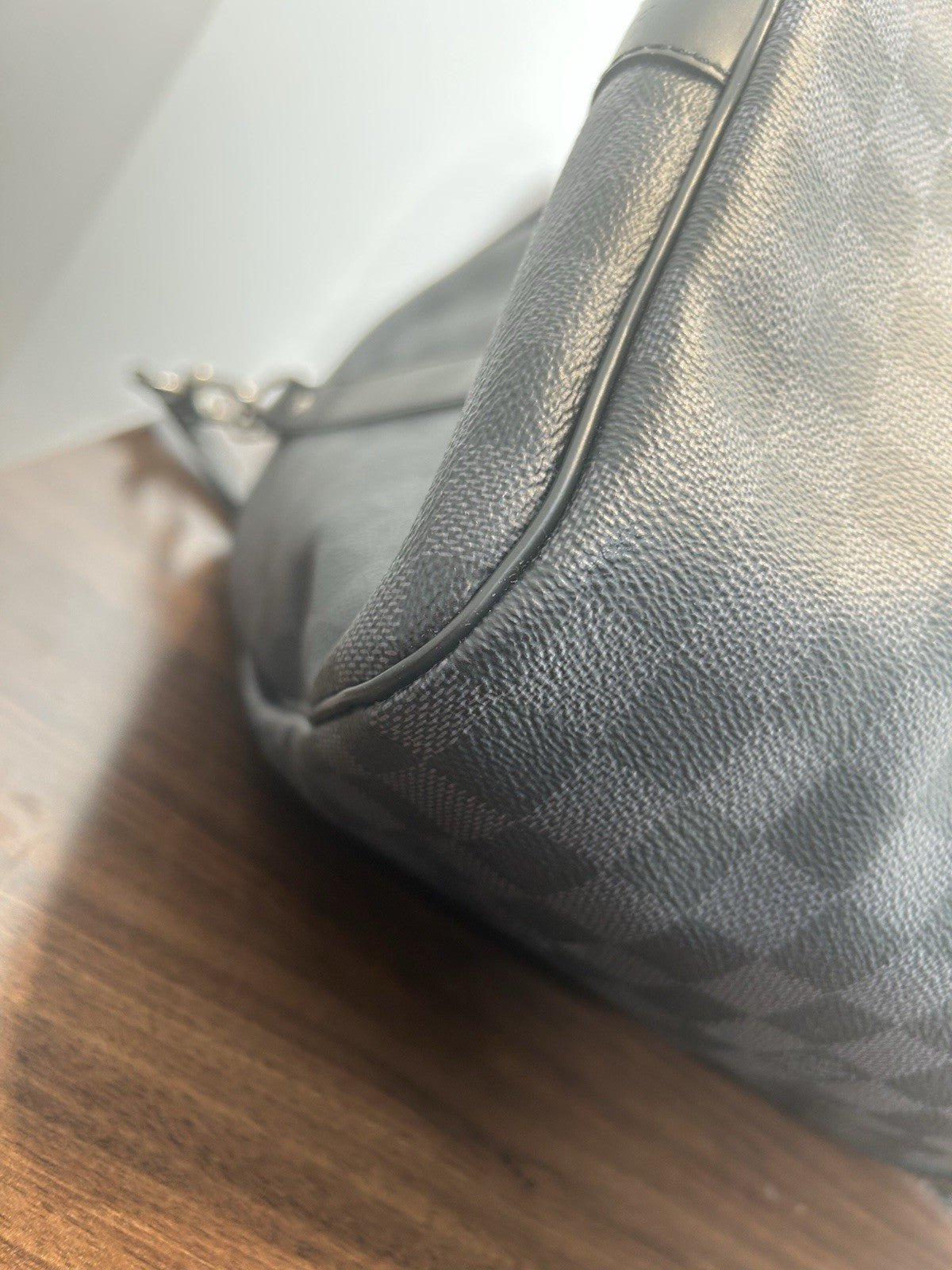 Louis Vuitton Keepall Bandouliere Bag Damier Graphite 55